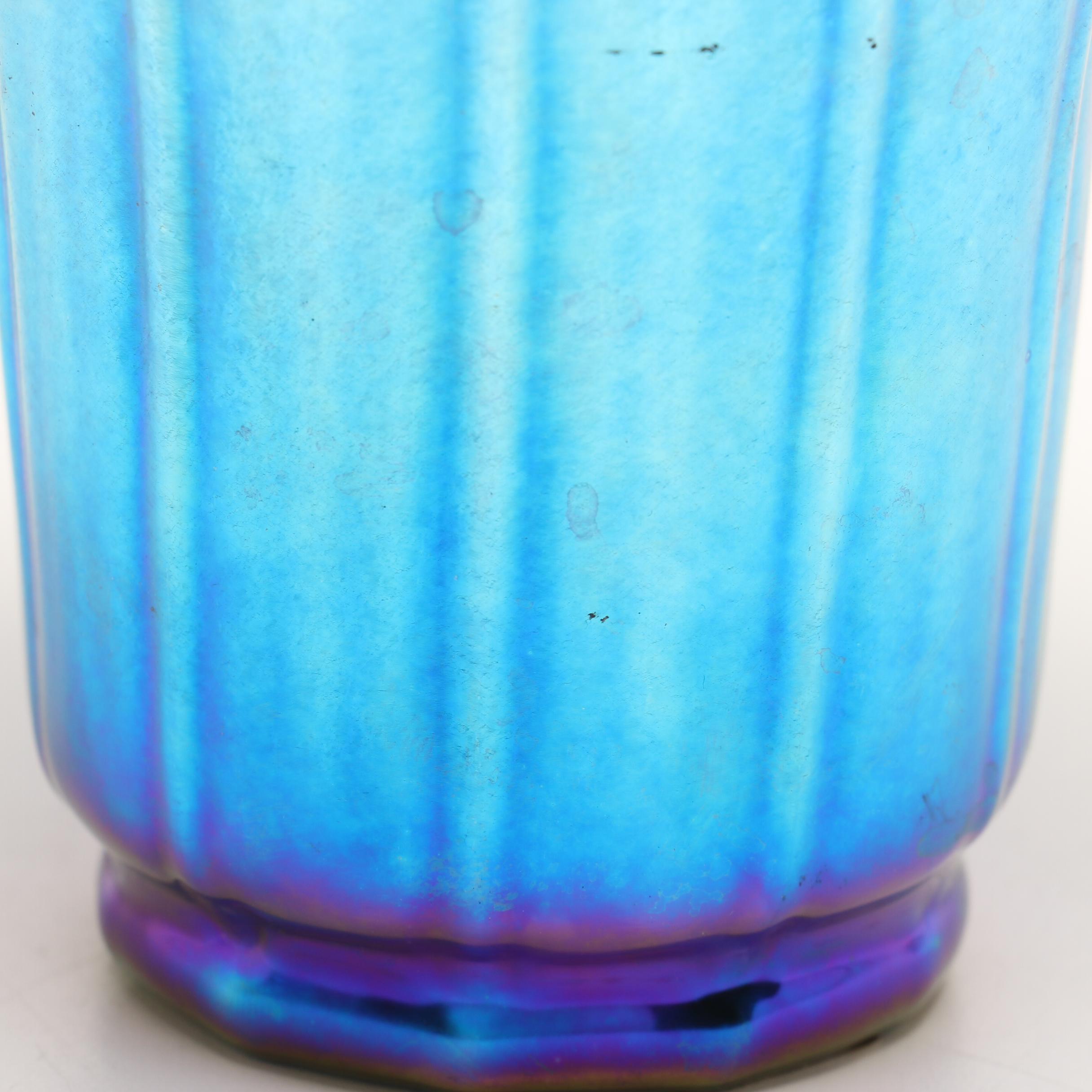 Steuben Aurene Art Glass Vases