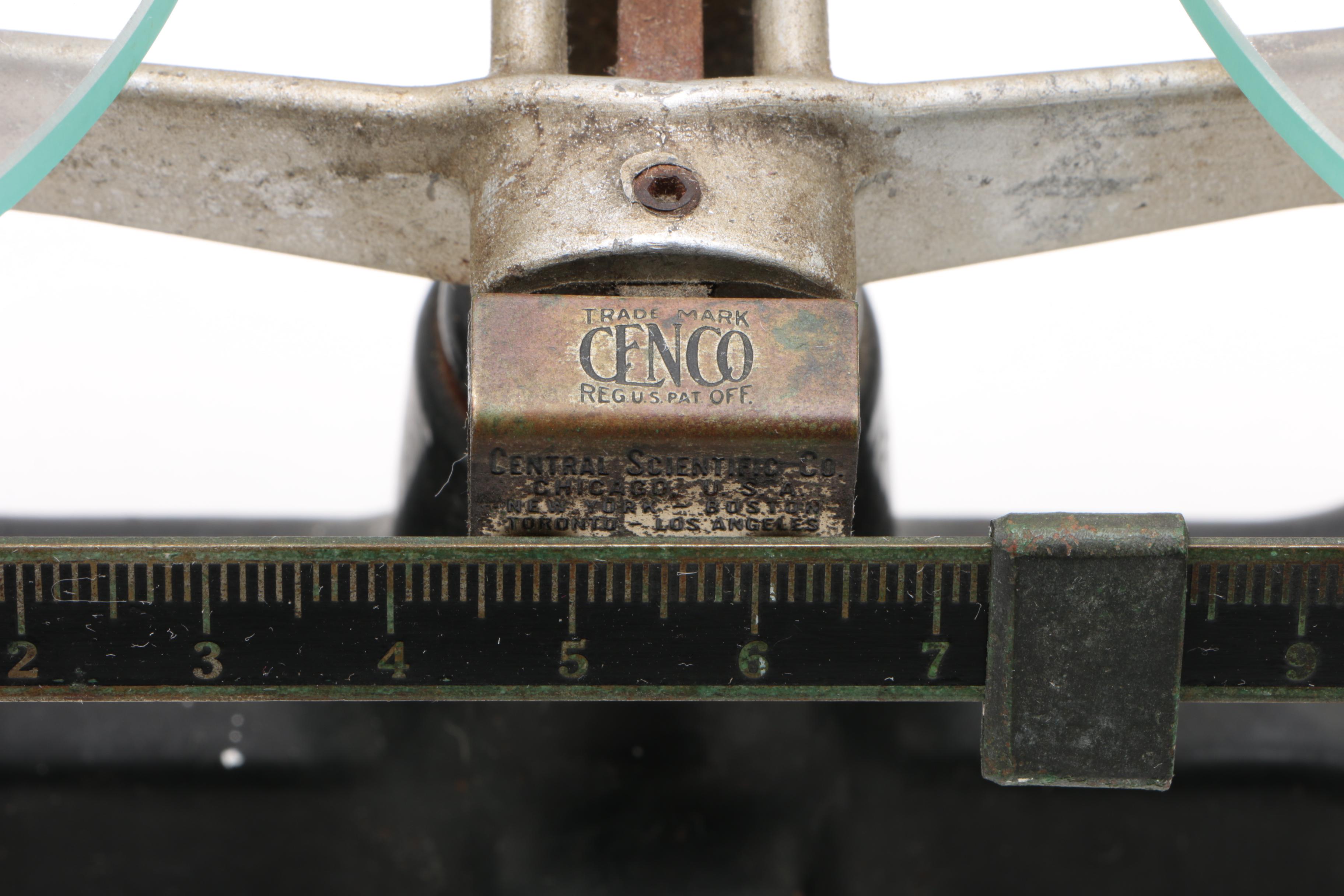 Cenco Balance Scale by Central Scientific Co., Early 20th Century
