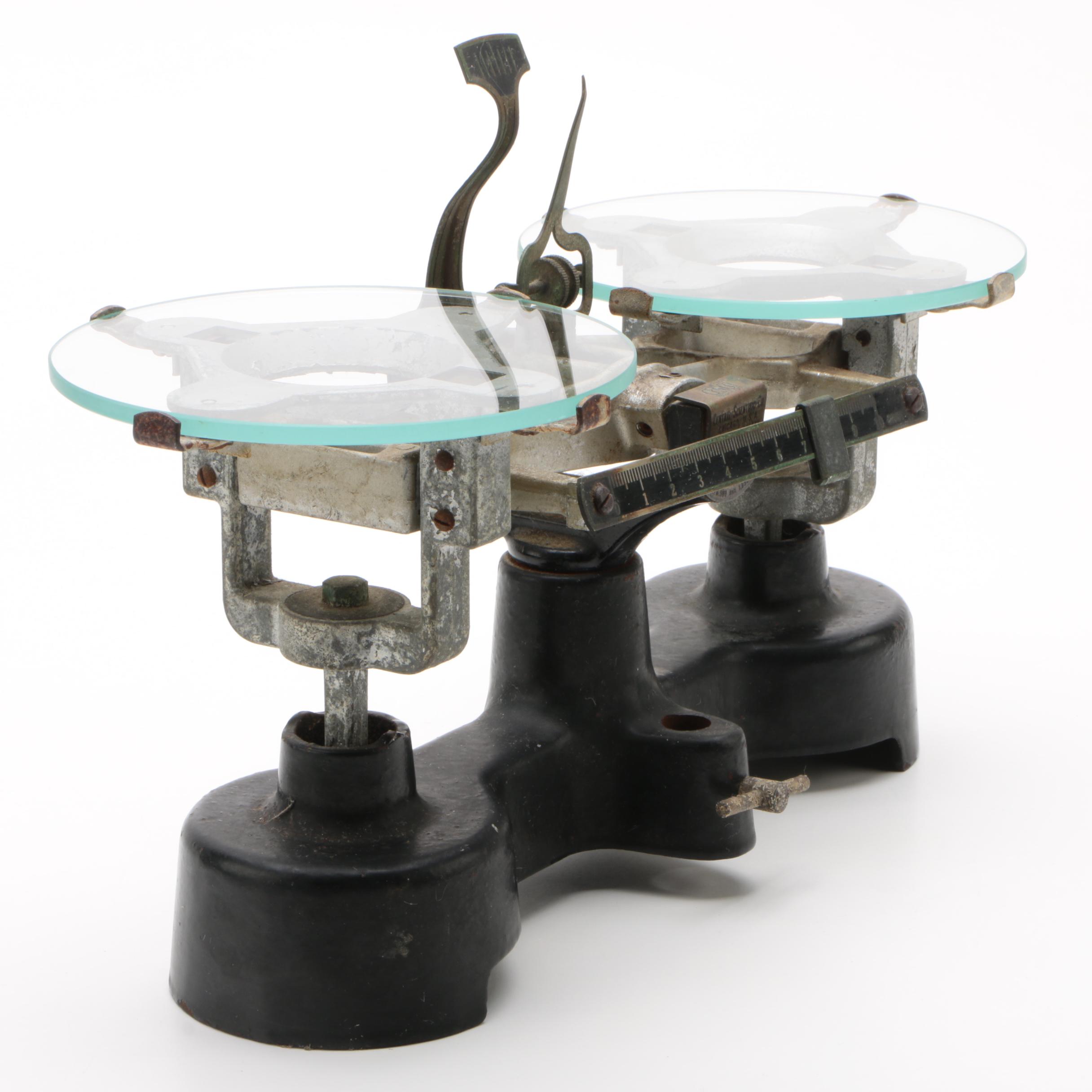 Cenco Balance Scale by Central Scientific Co., Early 20th Century