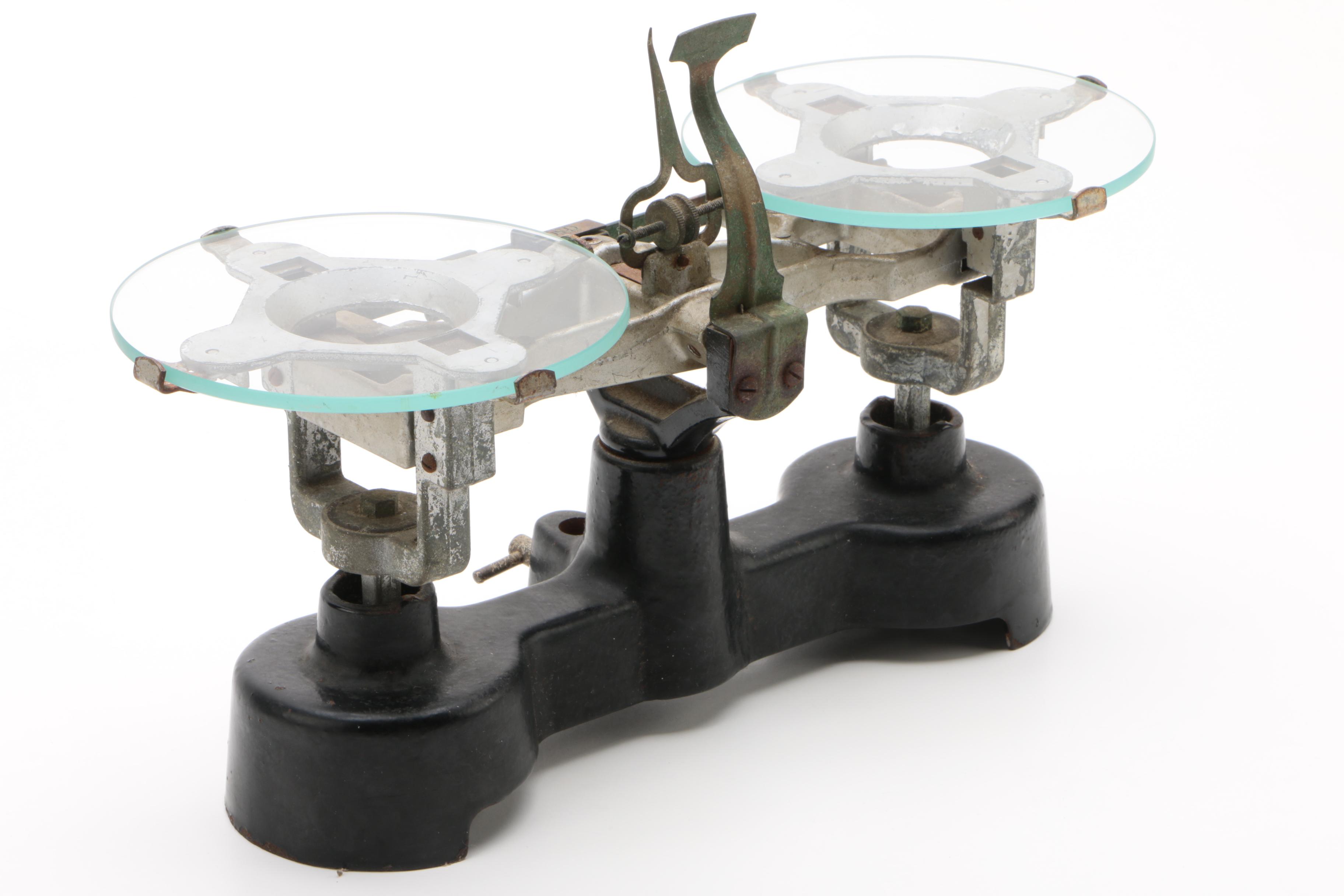 Cenco Balance Scale by Central Scientific Co., Early 20th Century