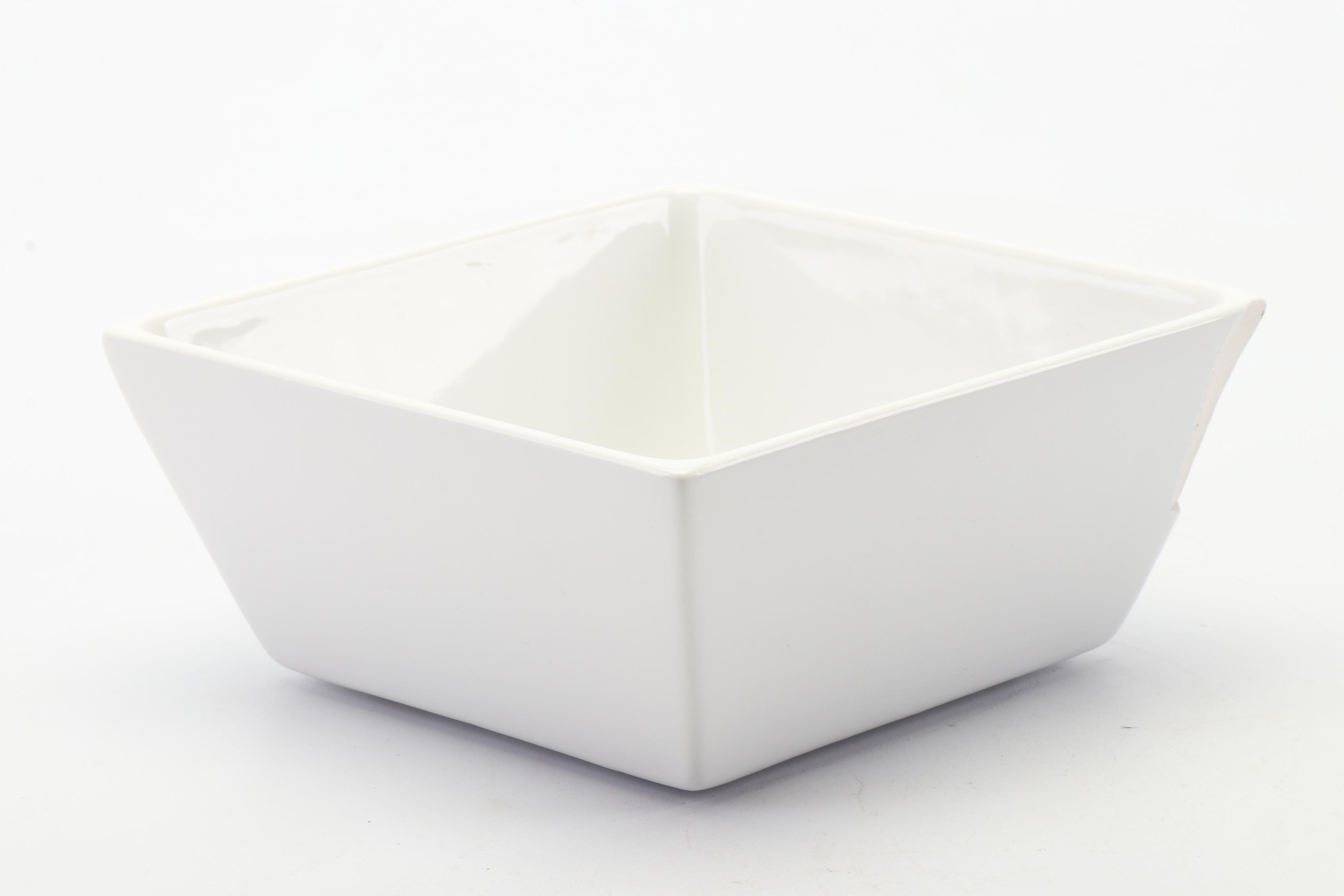 Crate & Barrel White Ceramic Dinnerware