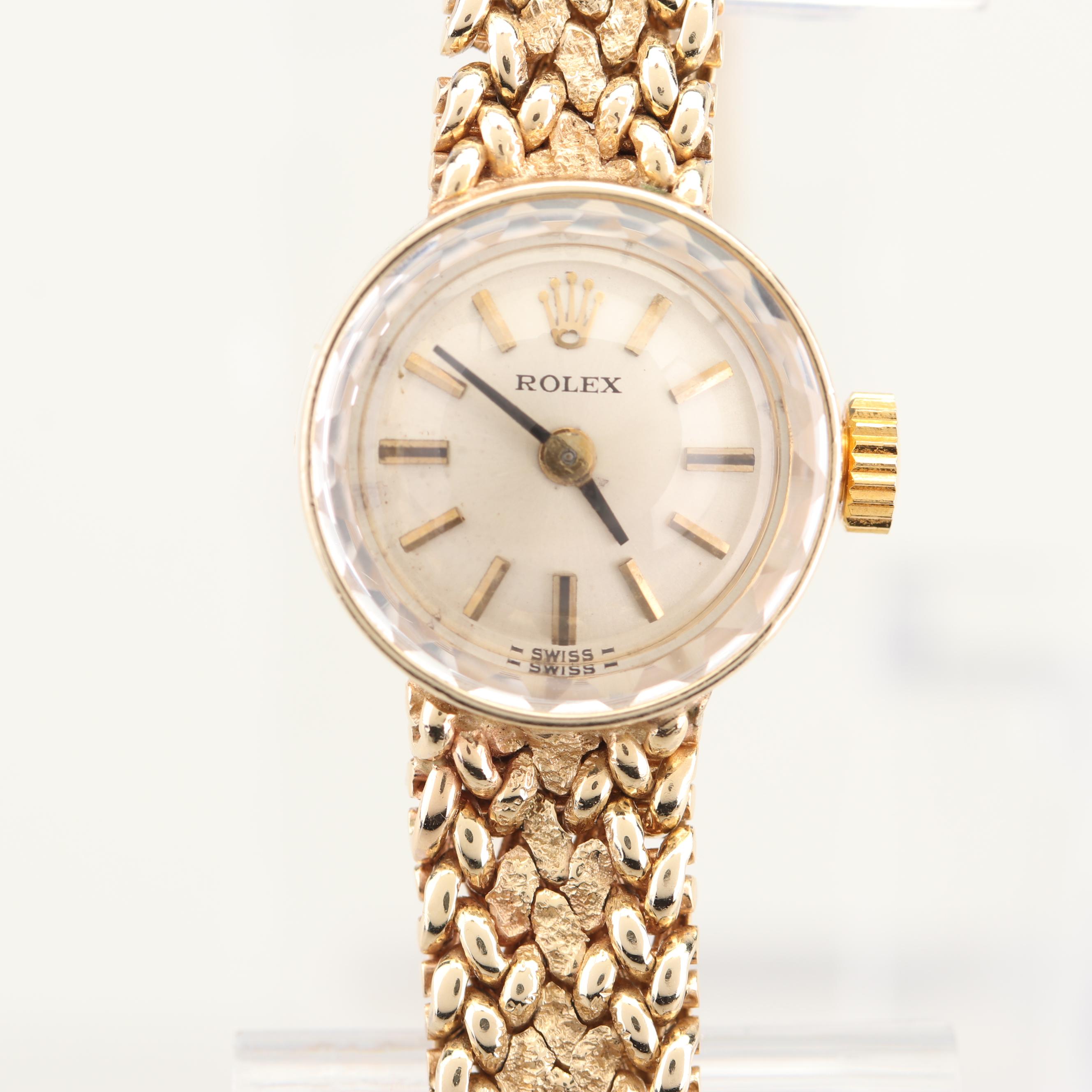 Rolex 14K Yellow Gold Watch