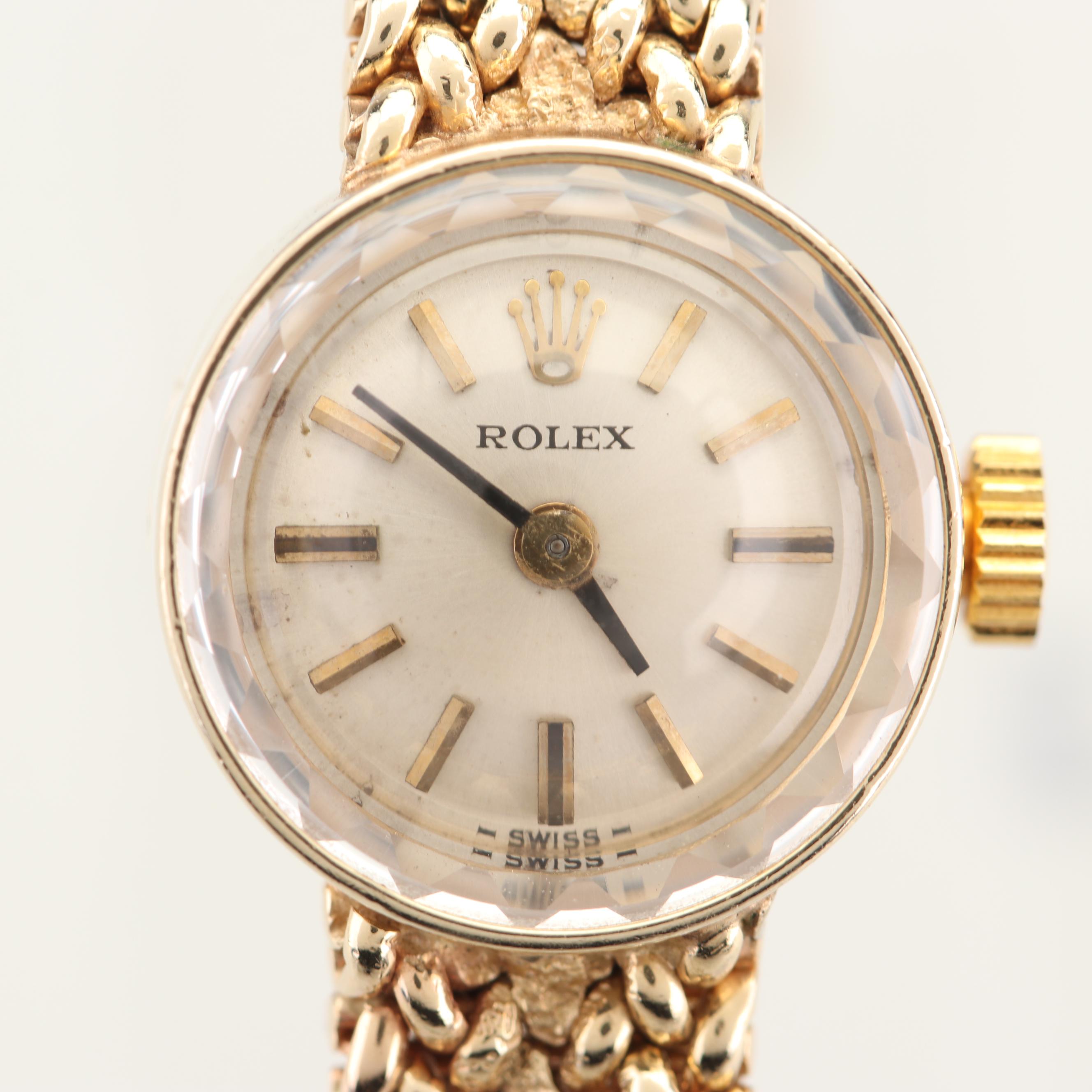 Rolex 14K Yellow Gold Watch