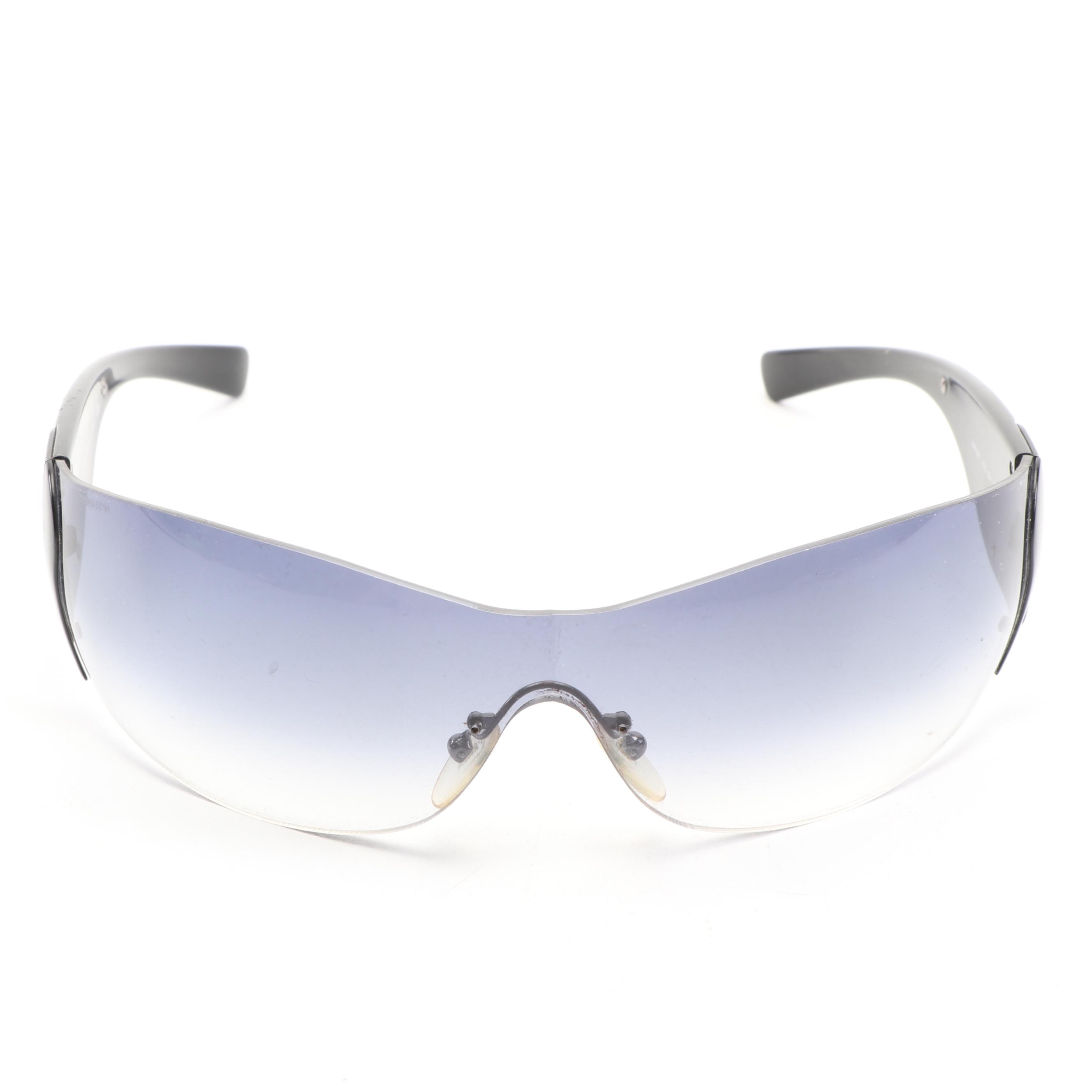 Prada SPR 58F Prescription Shield Sunglasses