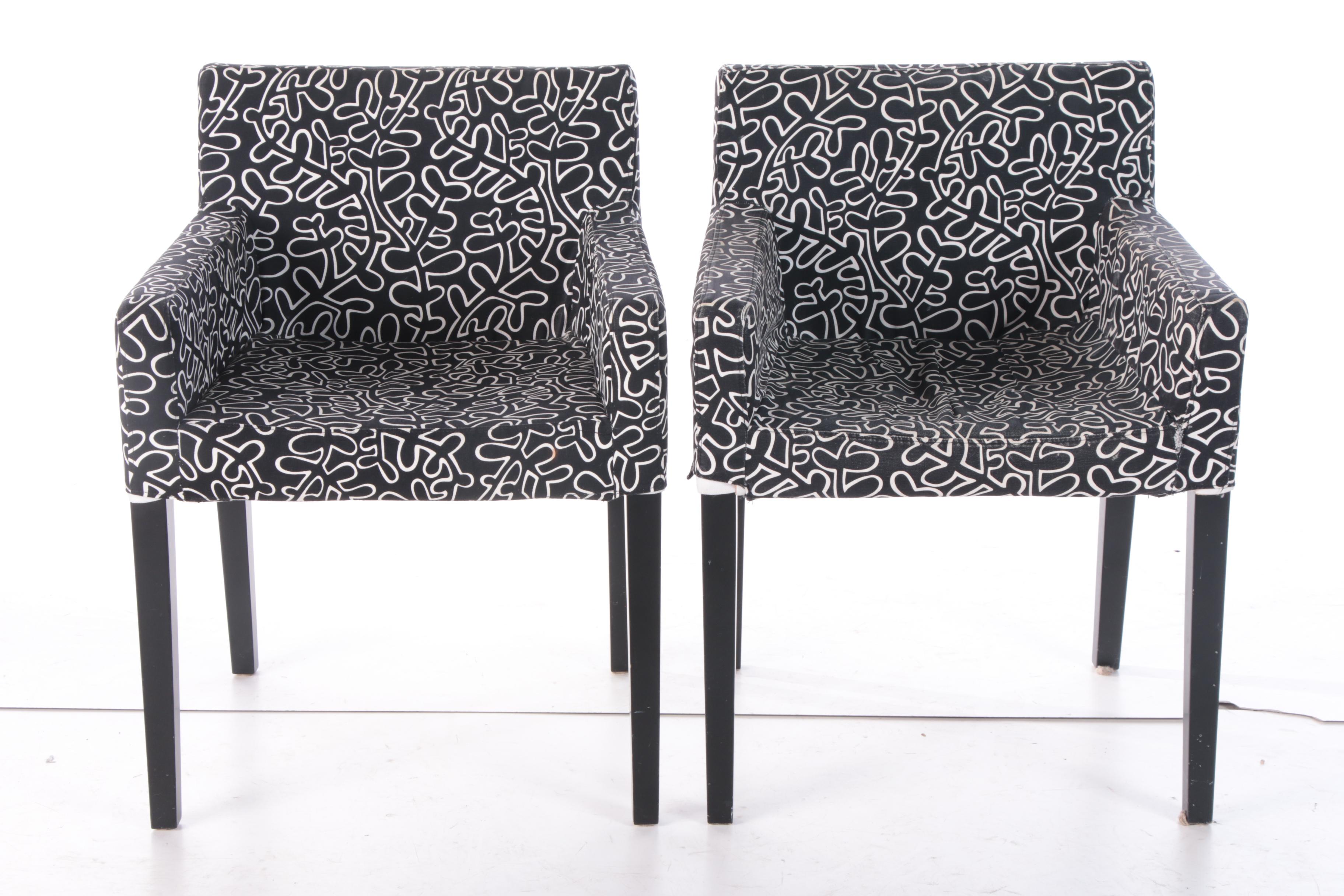 IKEA Nils Slip-Covered Dining Chairs