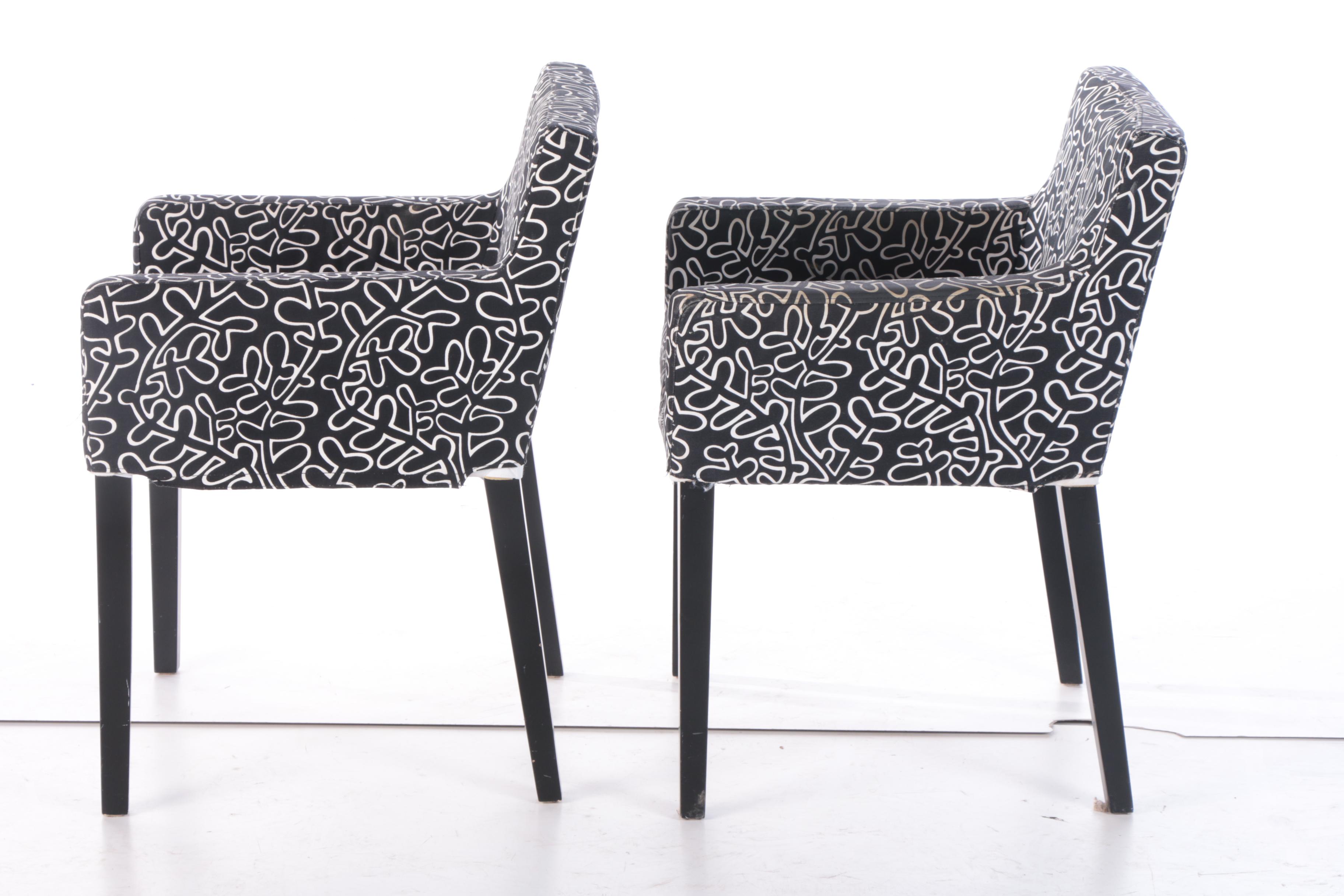 IKEA Nils Slip-Covered Dining Chairs
