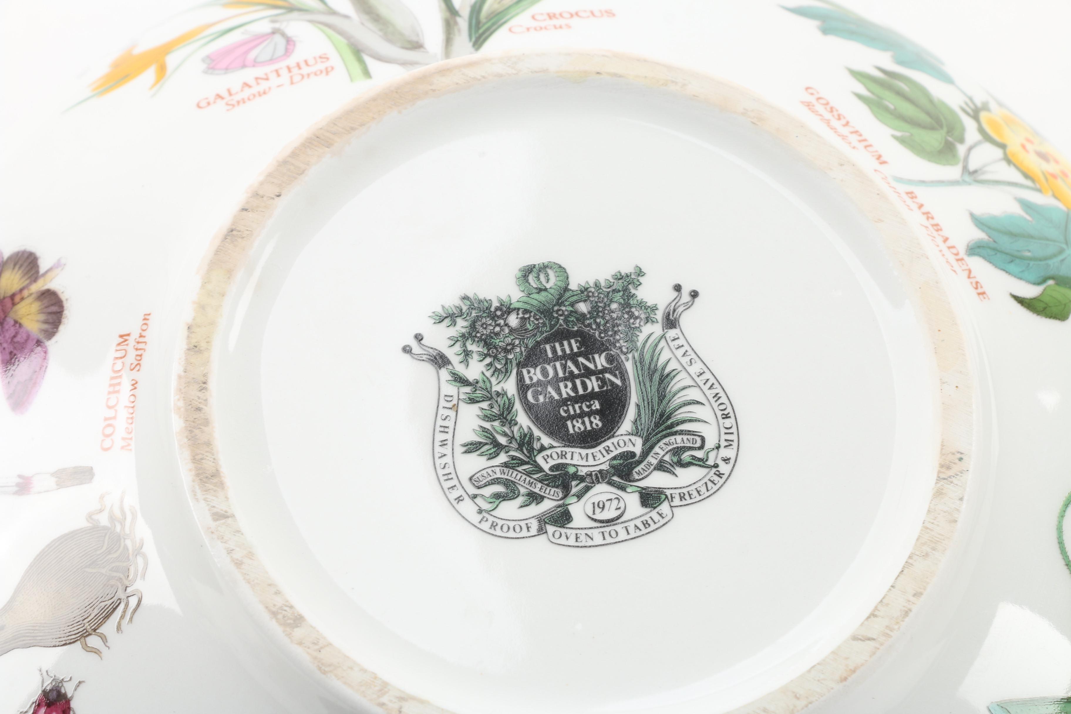 Portmeirion "Botanic Garden" Large Salad Bowl, After 1972