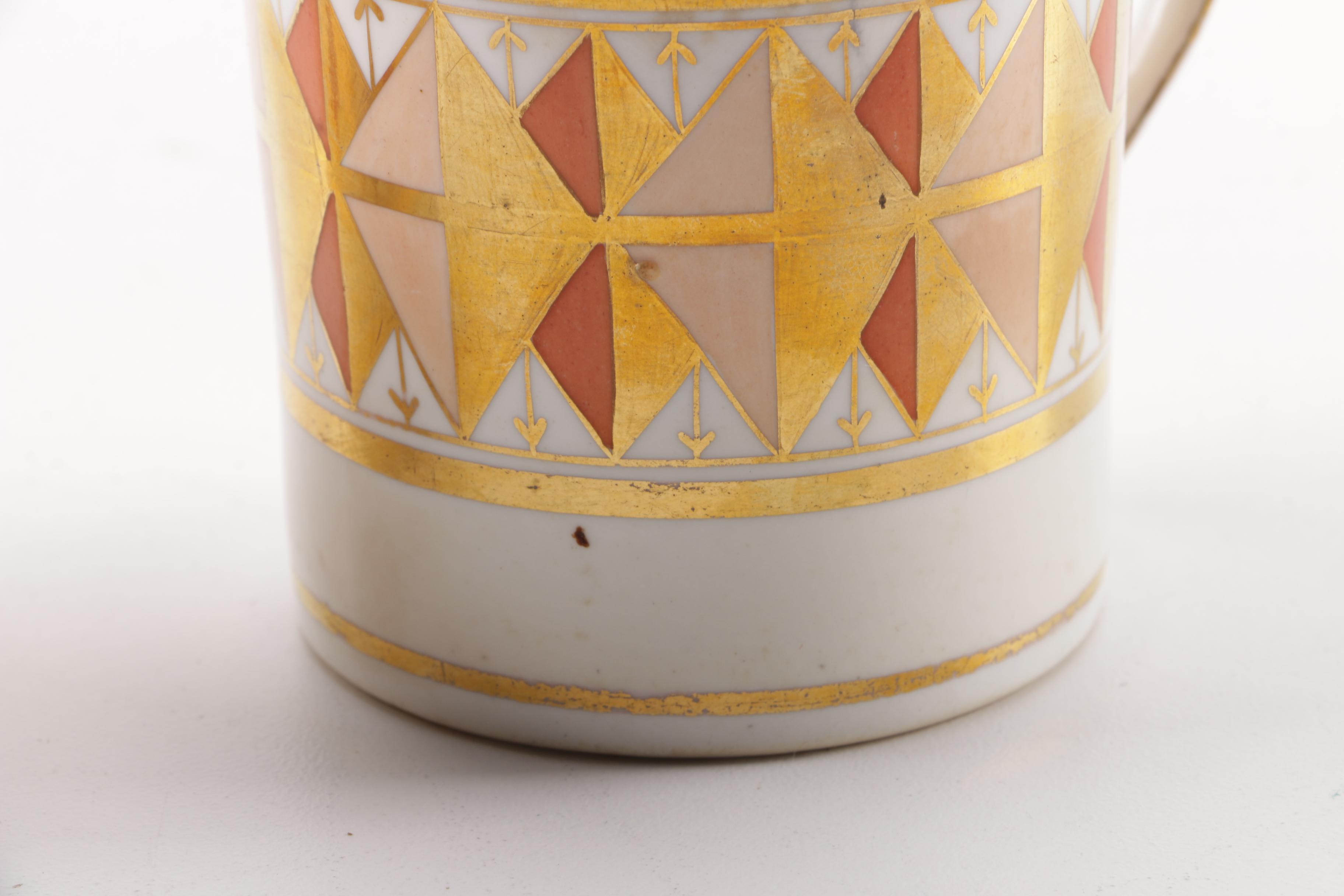 English Derby Espresso Cups and Saucers