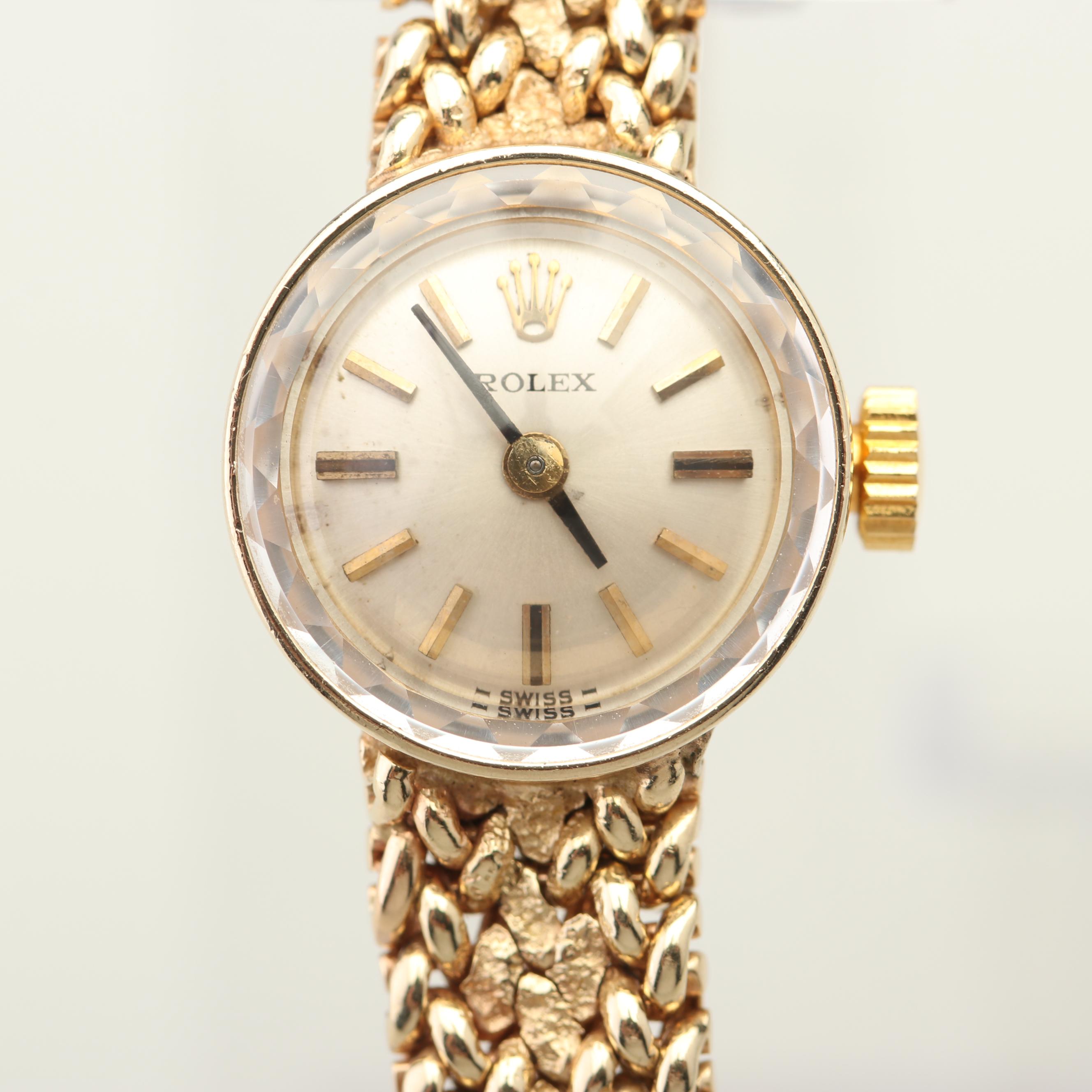 Rolex 14K Yellow Gold Watch