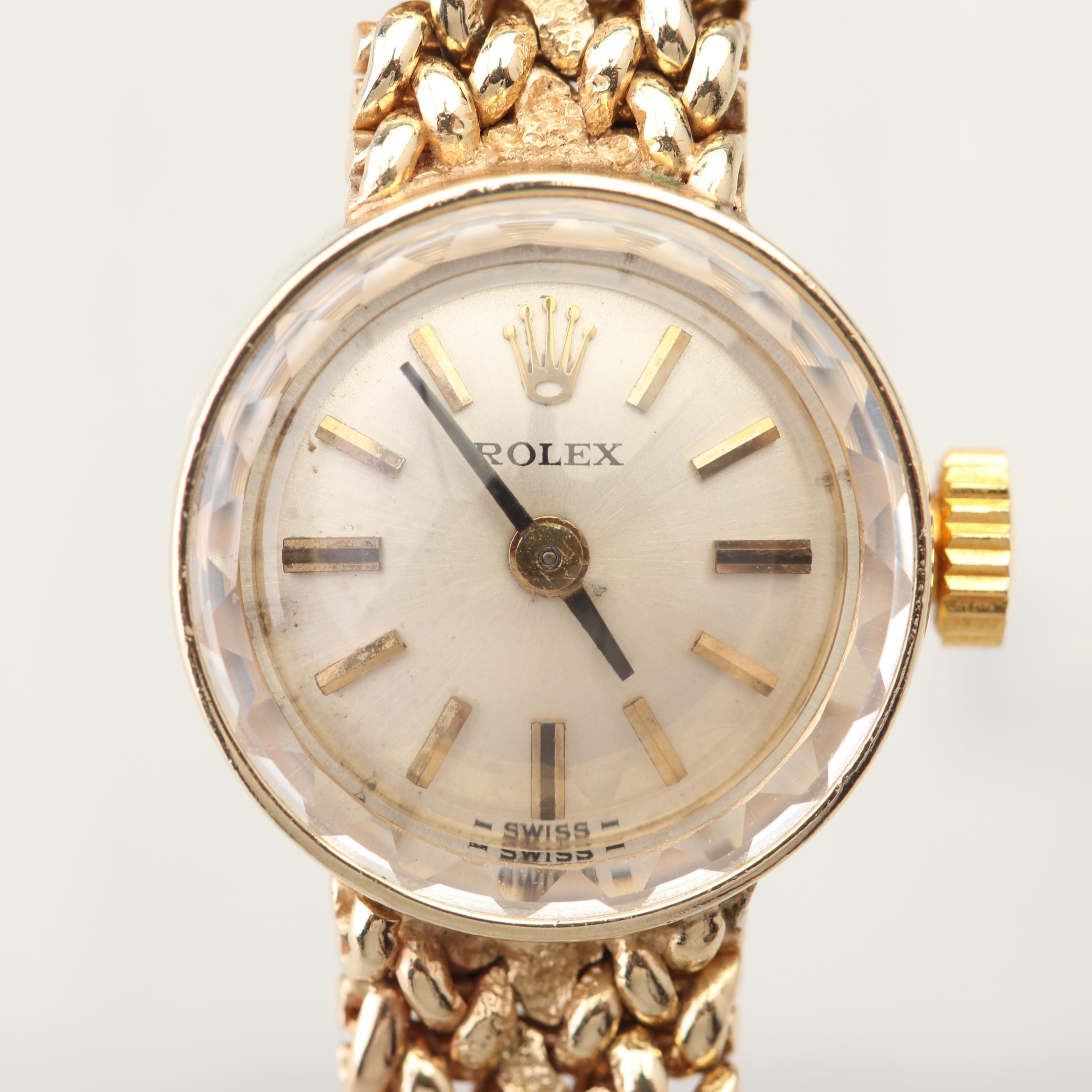 Rolex 14K Yellow Gold Watch