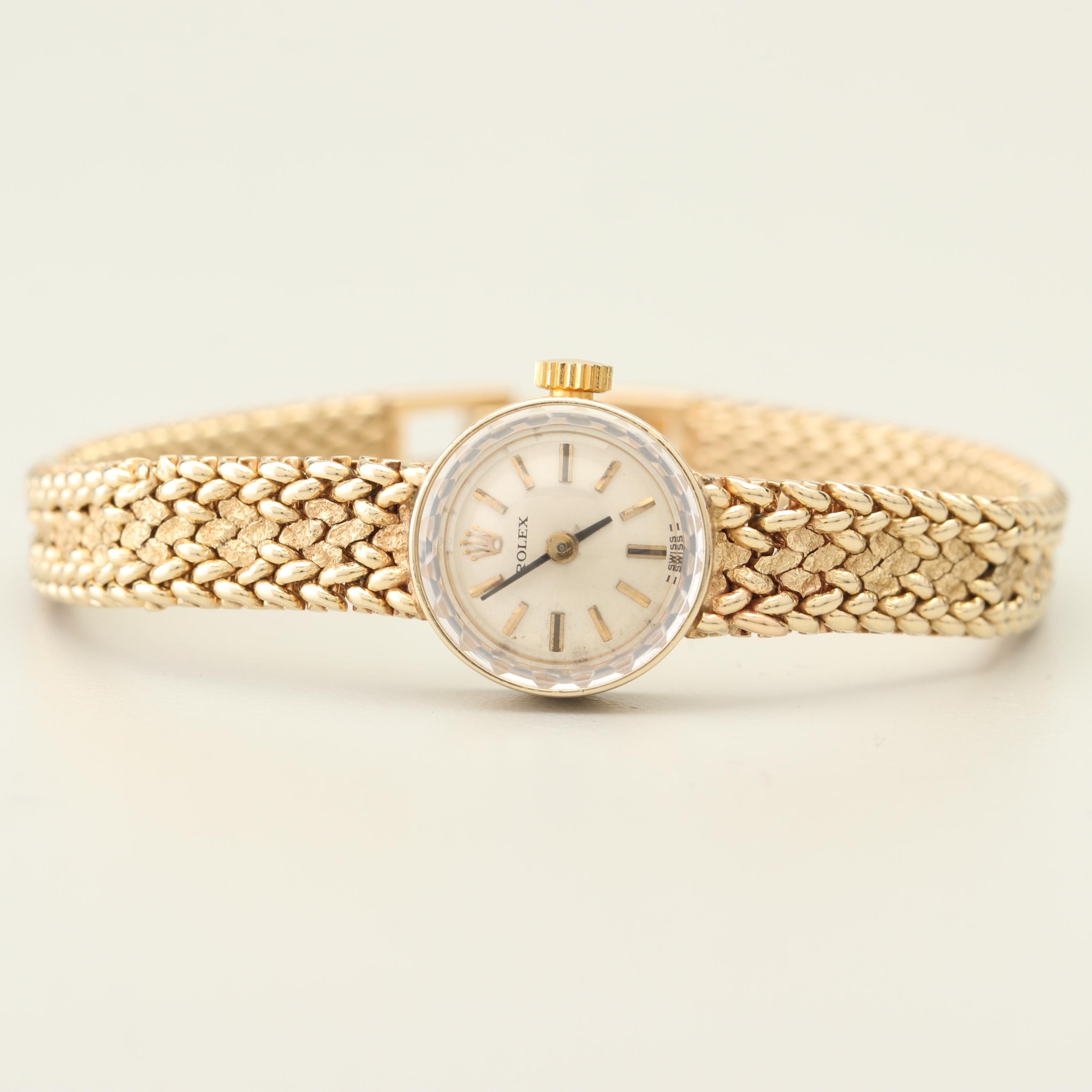 Rolex 14K Yellow Gold Watch