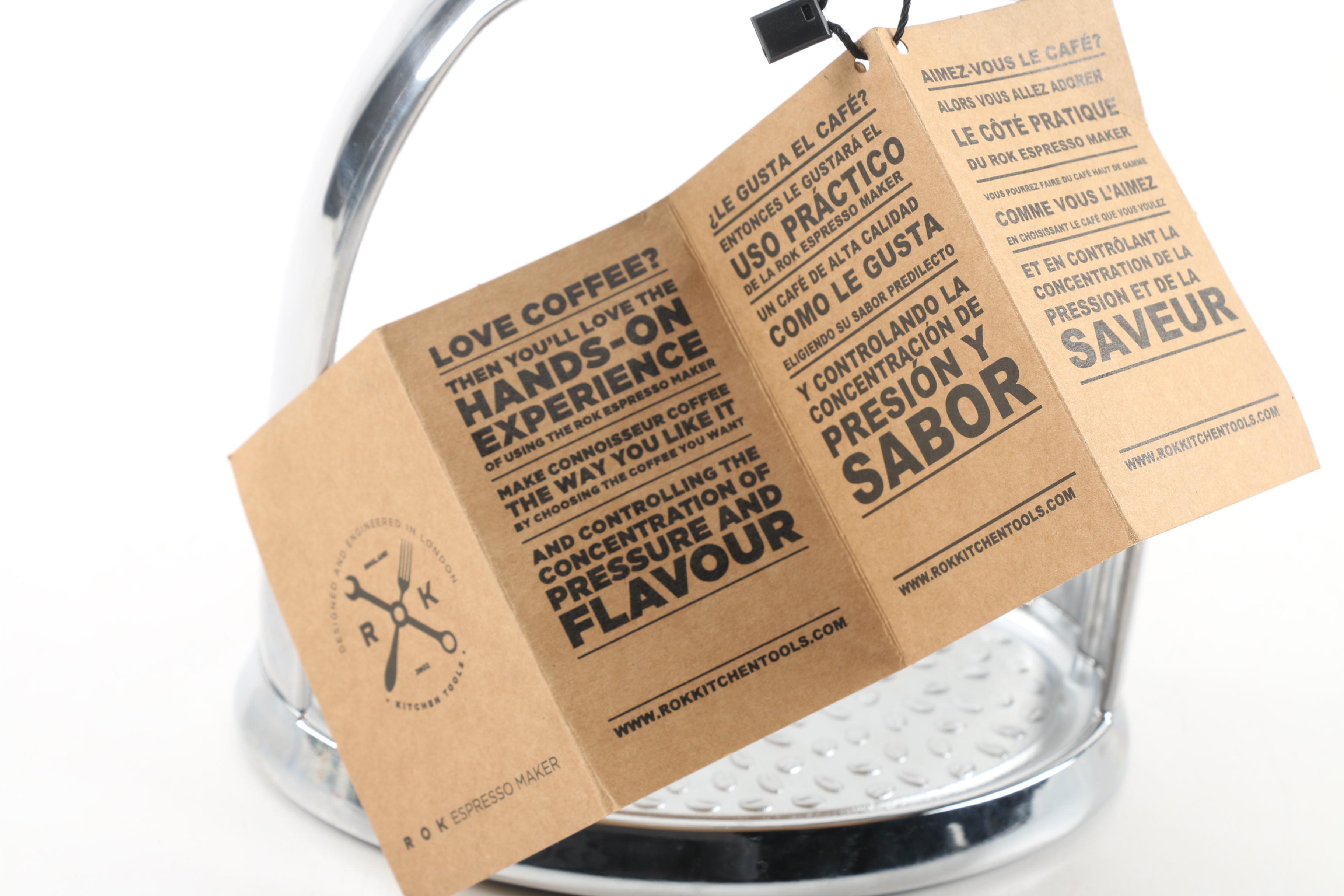 Rok "Presso" Non-Electric Manual Espresso Maker, 2004