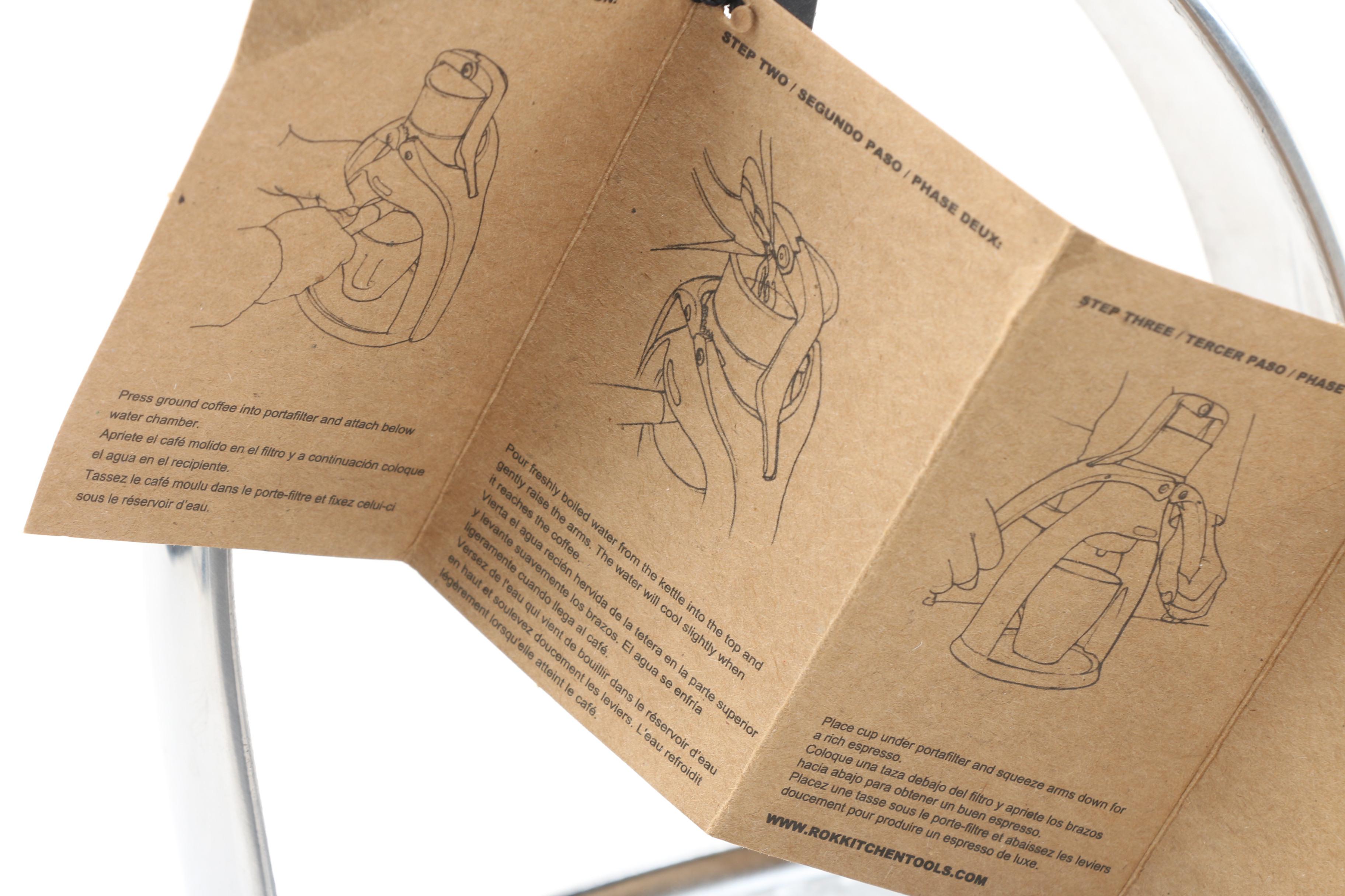 Rok "Presso" Non-Electric Manual Espresso Maker, 2004