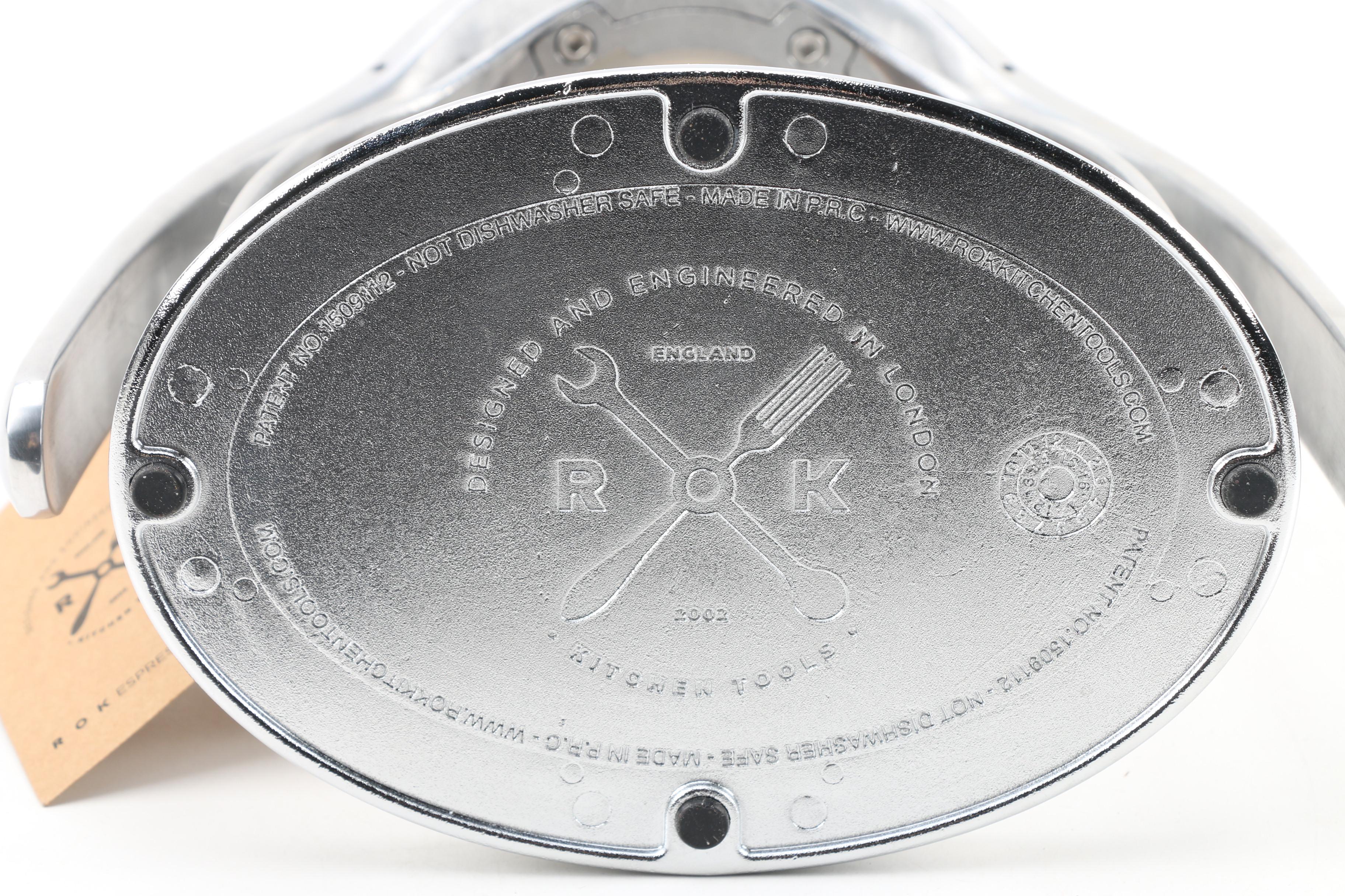 Rok "Presso" Non-Electric Manual Espresso Maker, 2004