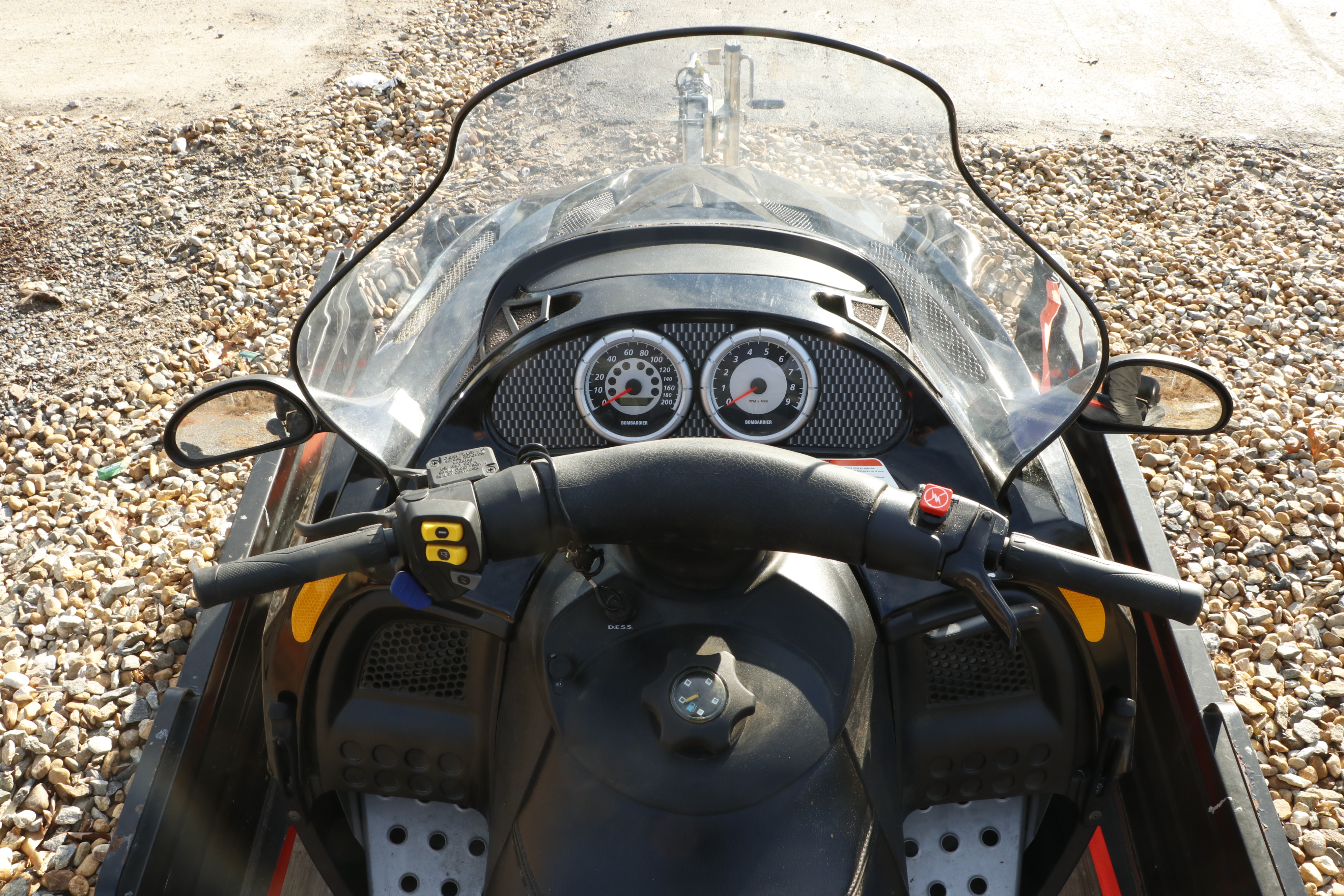 2004 Ski-Doo Legend Sport GT V1000 Snowmobile and Snowbear Utility Trailer