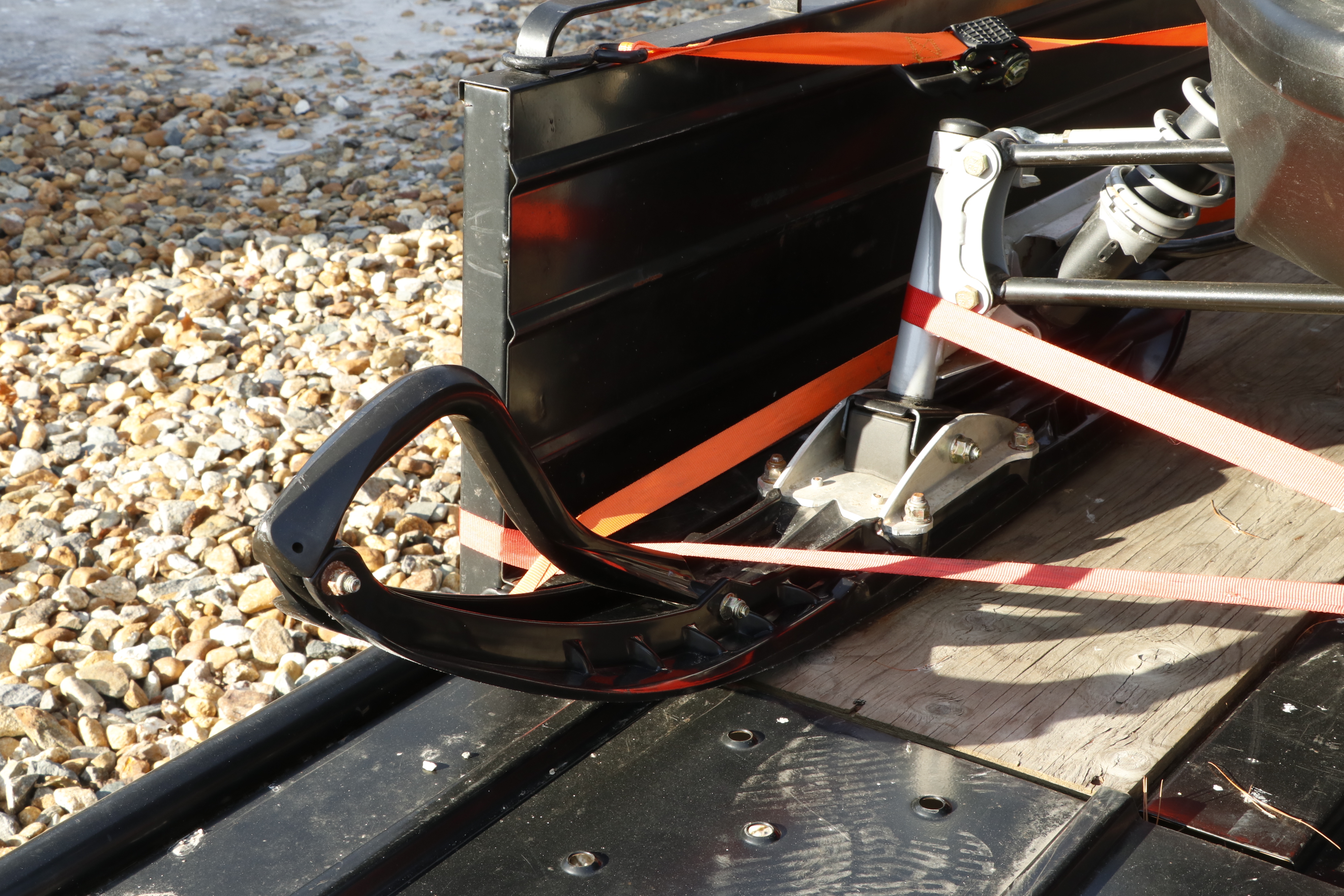 2004 Ski-Doo Legend Sport GT V1000 Snowmobile and Snowbear Utility Trailer