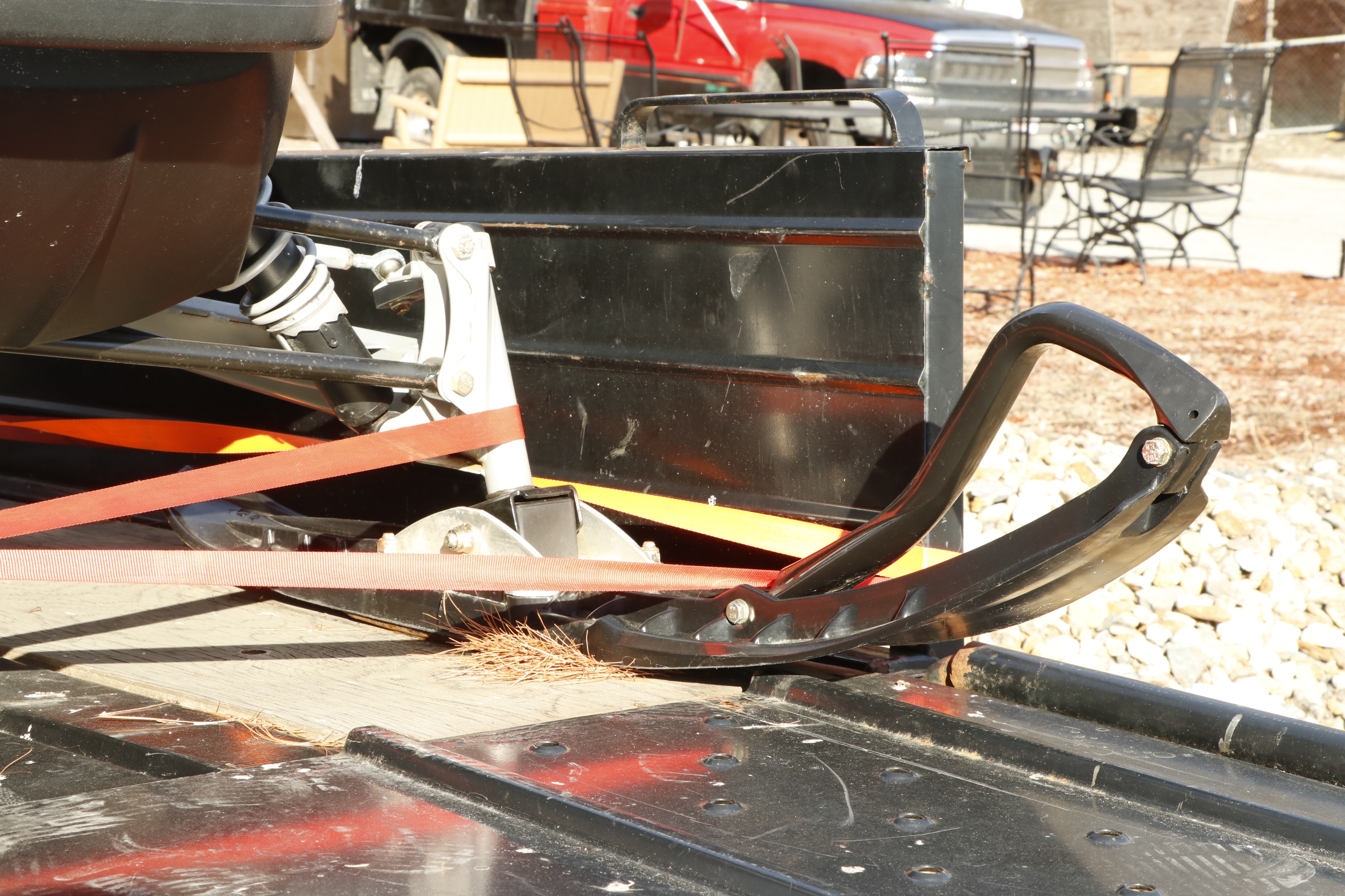 2004 Ski-Doo Legend Sport GT V1000 Snowmobile and Snowbear Utility Trailer