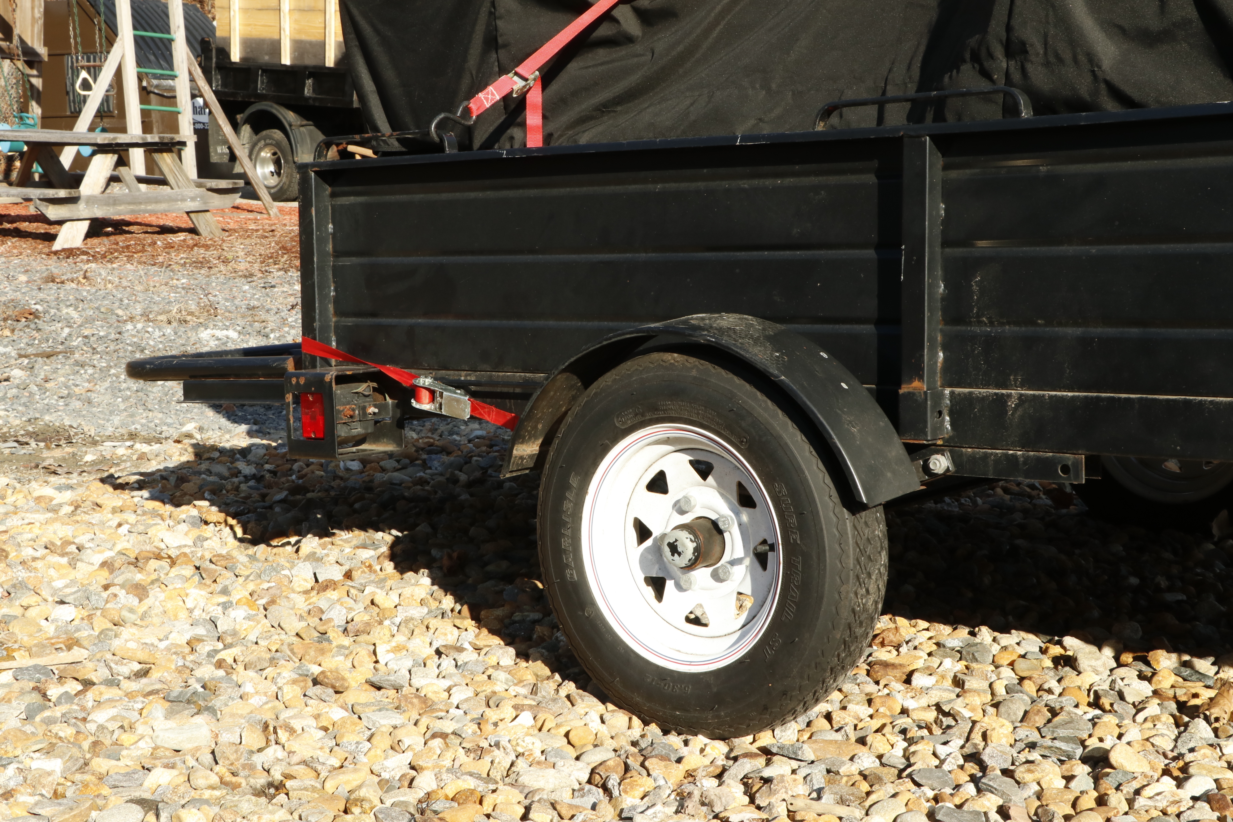 2004 Ski-Doo Legend Sport GT V1000 Snowmobile and Snowbear Utility Trailer