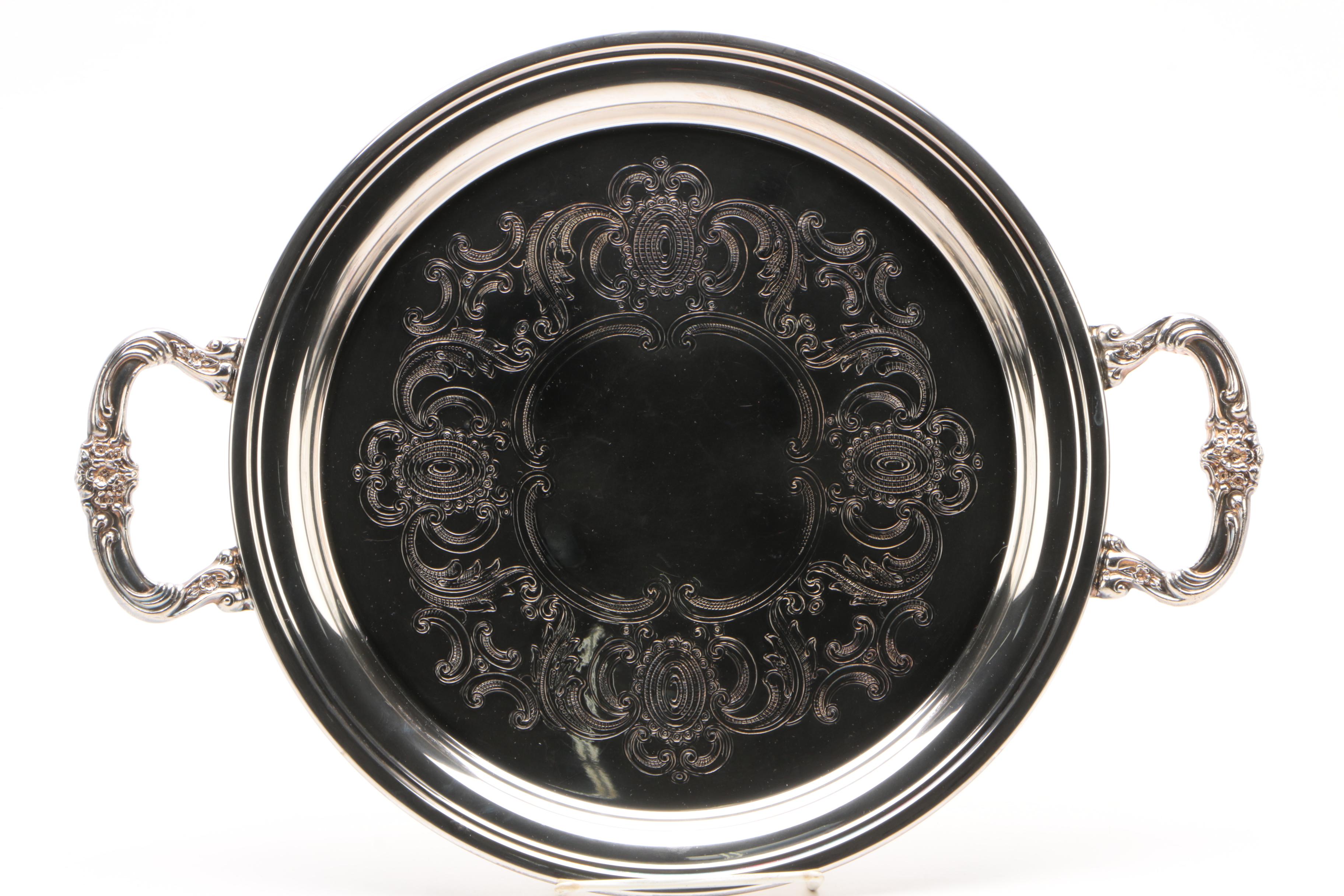 Silver-Plated Four-Piece Coffee Set