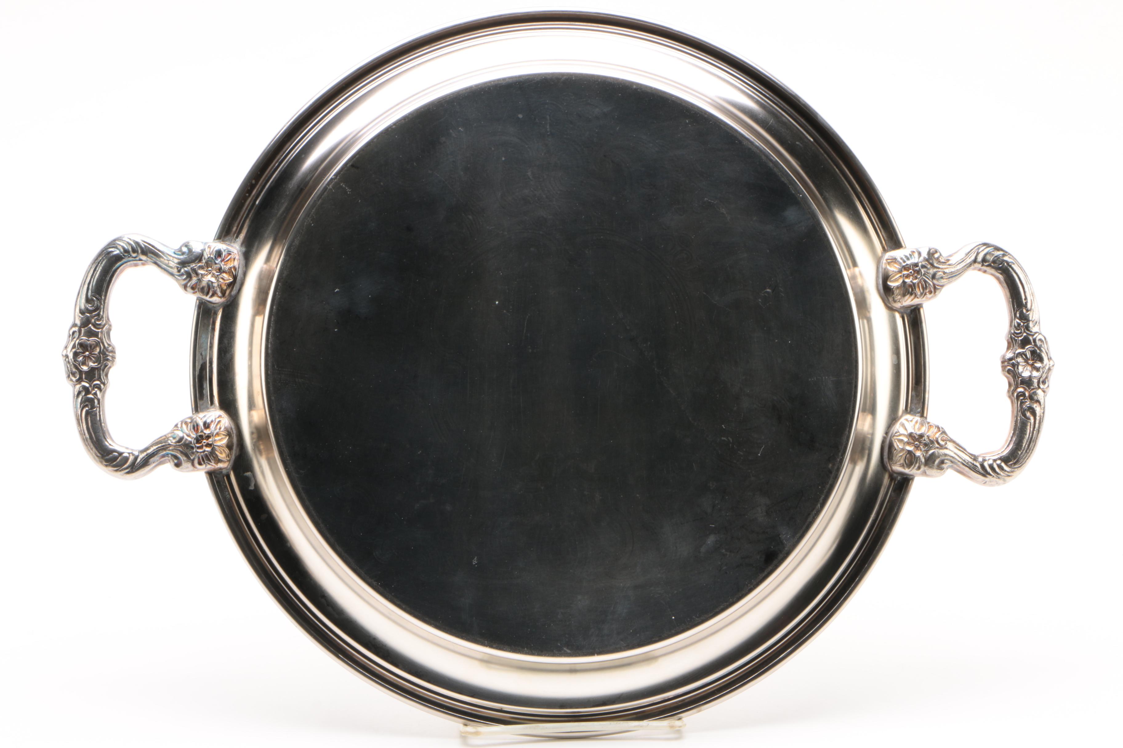 Silver-Plated Four-Piece Coffee Set