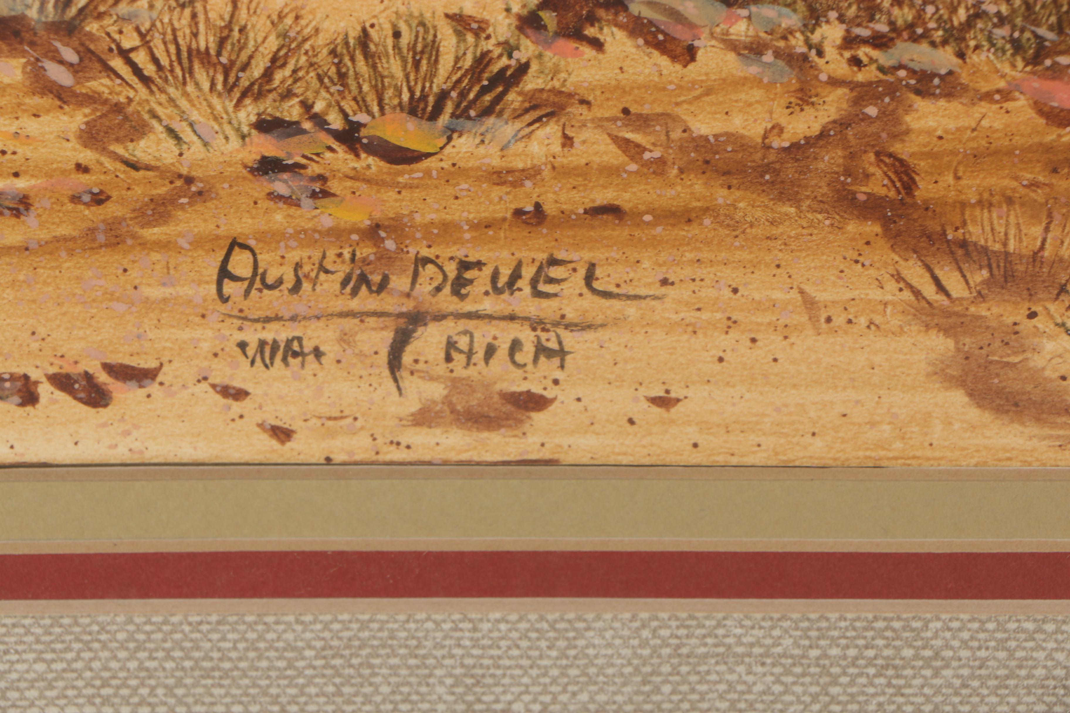 Austin Deuel Watercolor and Gouache Painting