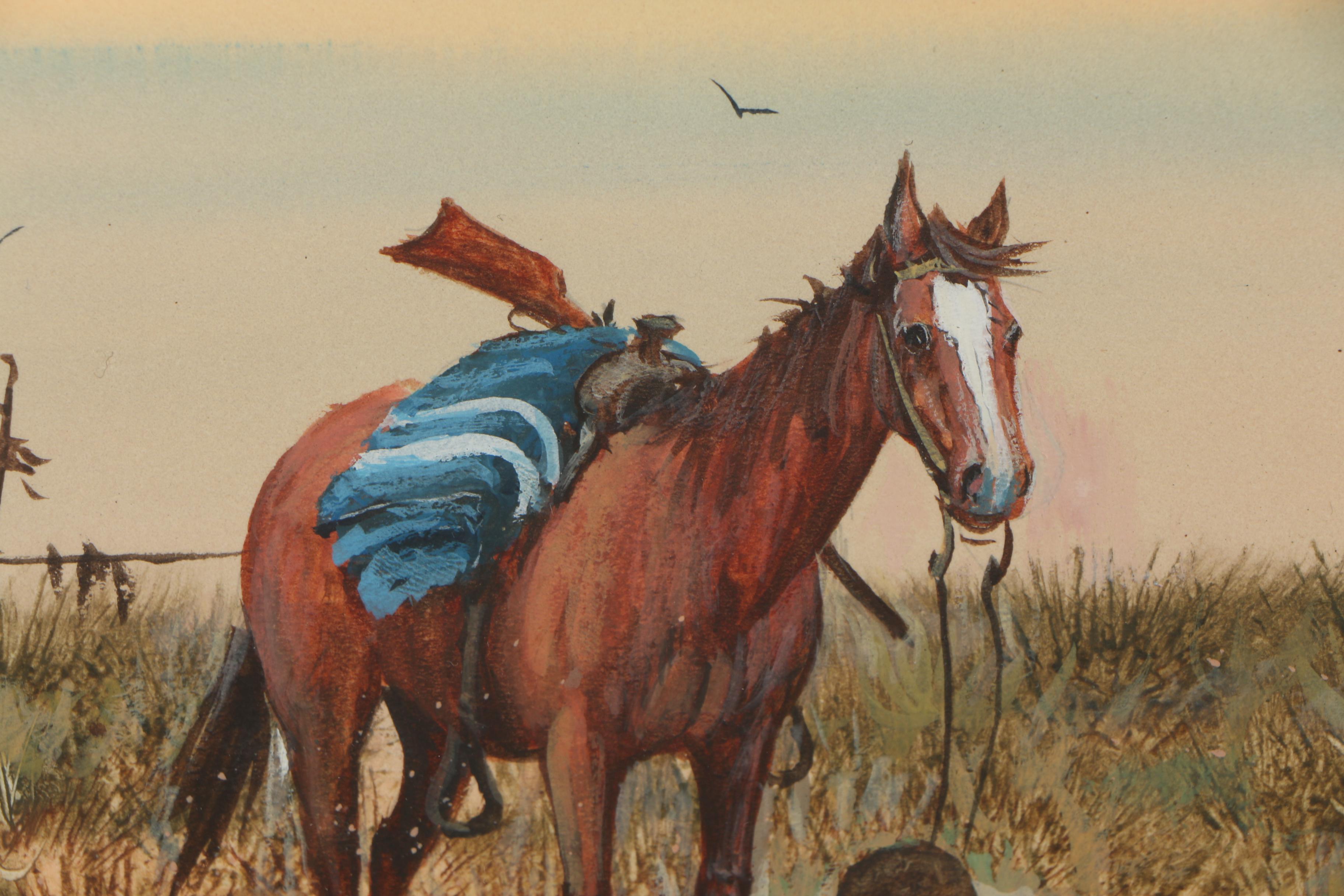 Austin Deuel Watercolor and Gouache Painting