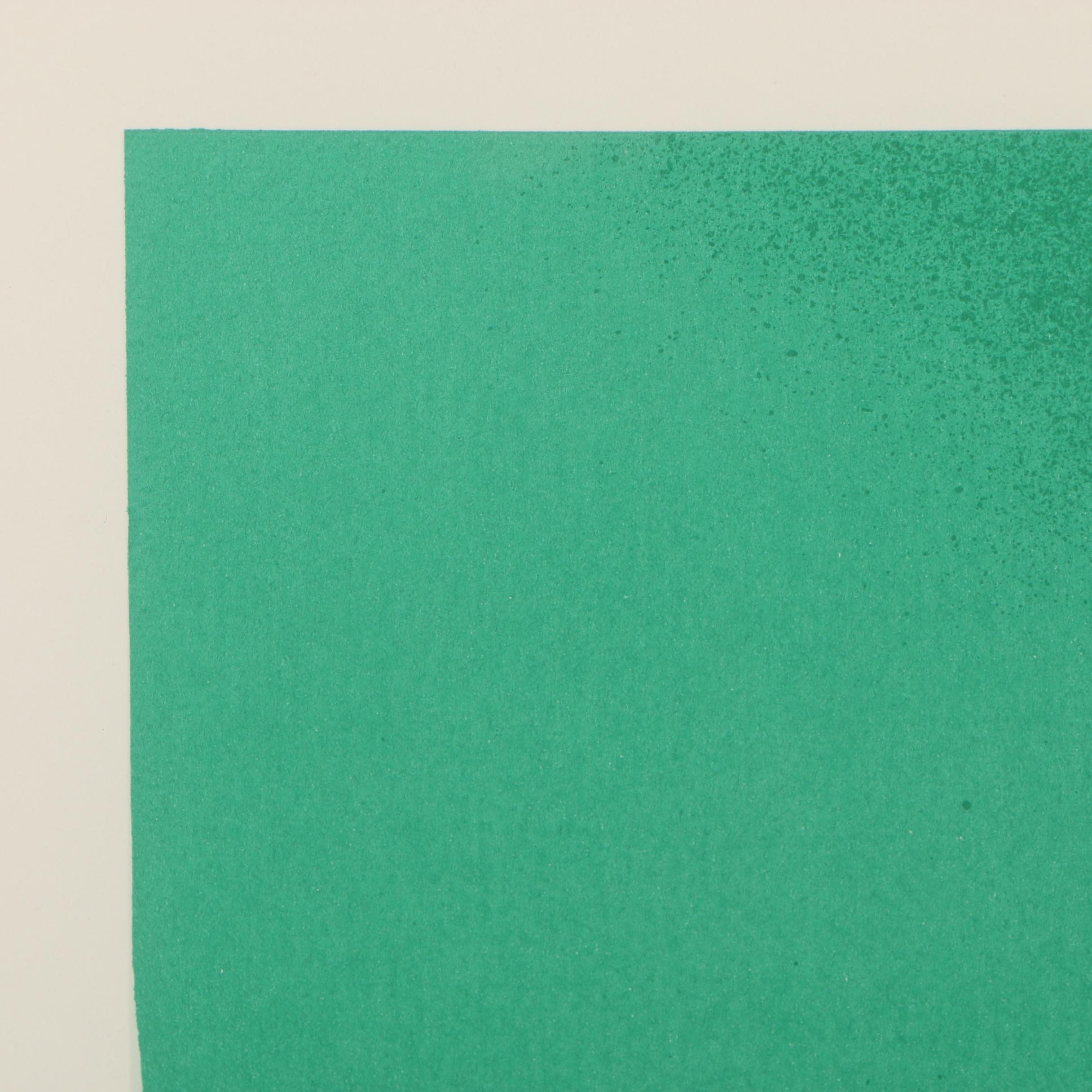 Victor Pasmore Serigraph "Green Darkness"