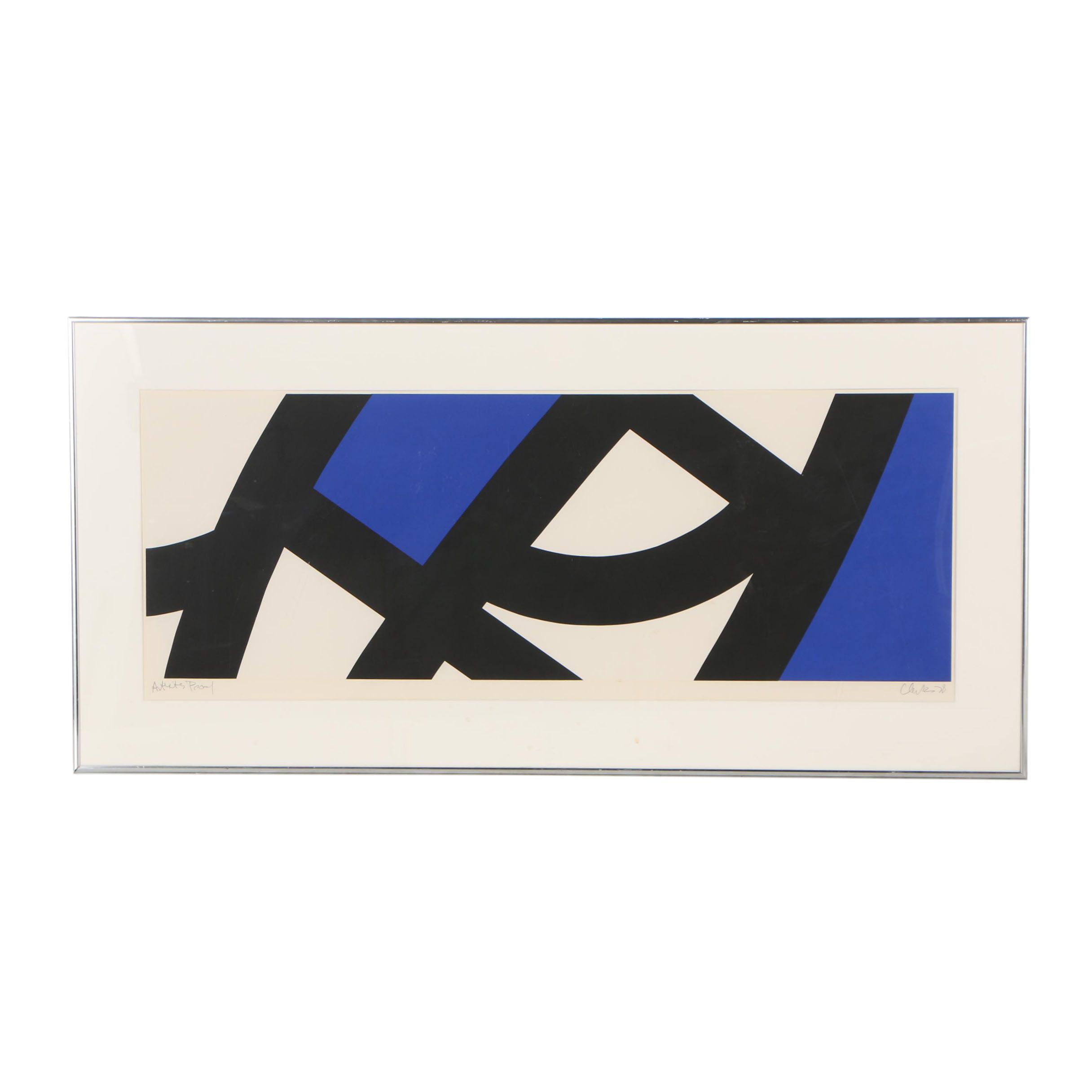 Pierre Clerk Serigraph