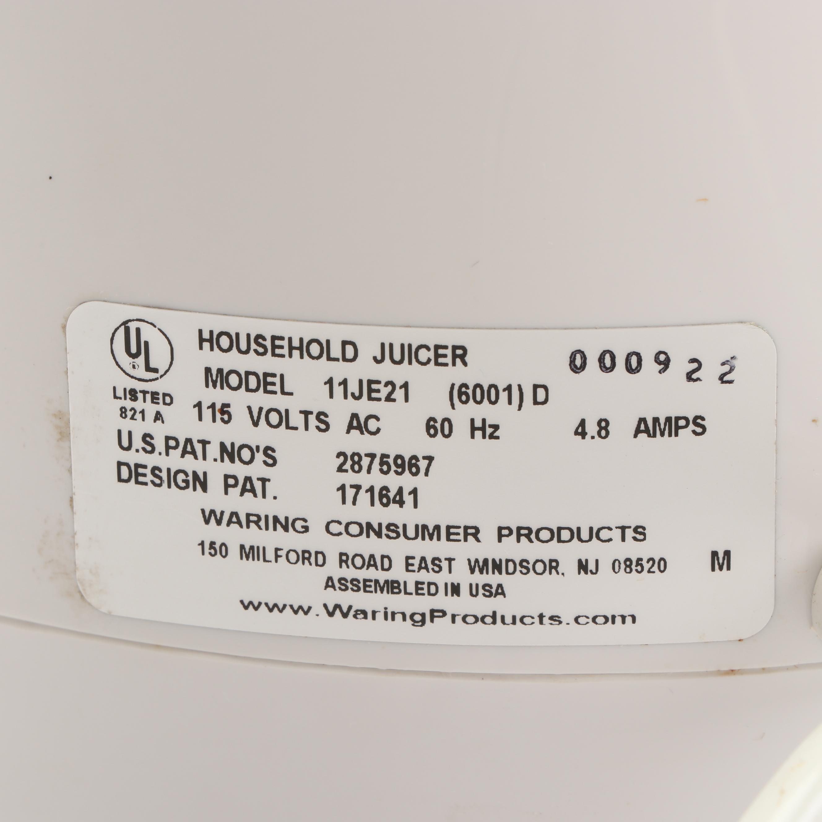 Acme Supreme Juicer and Accessories