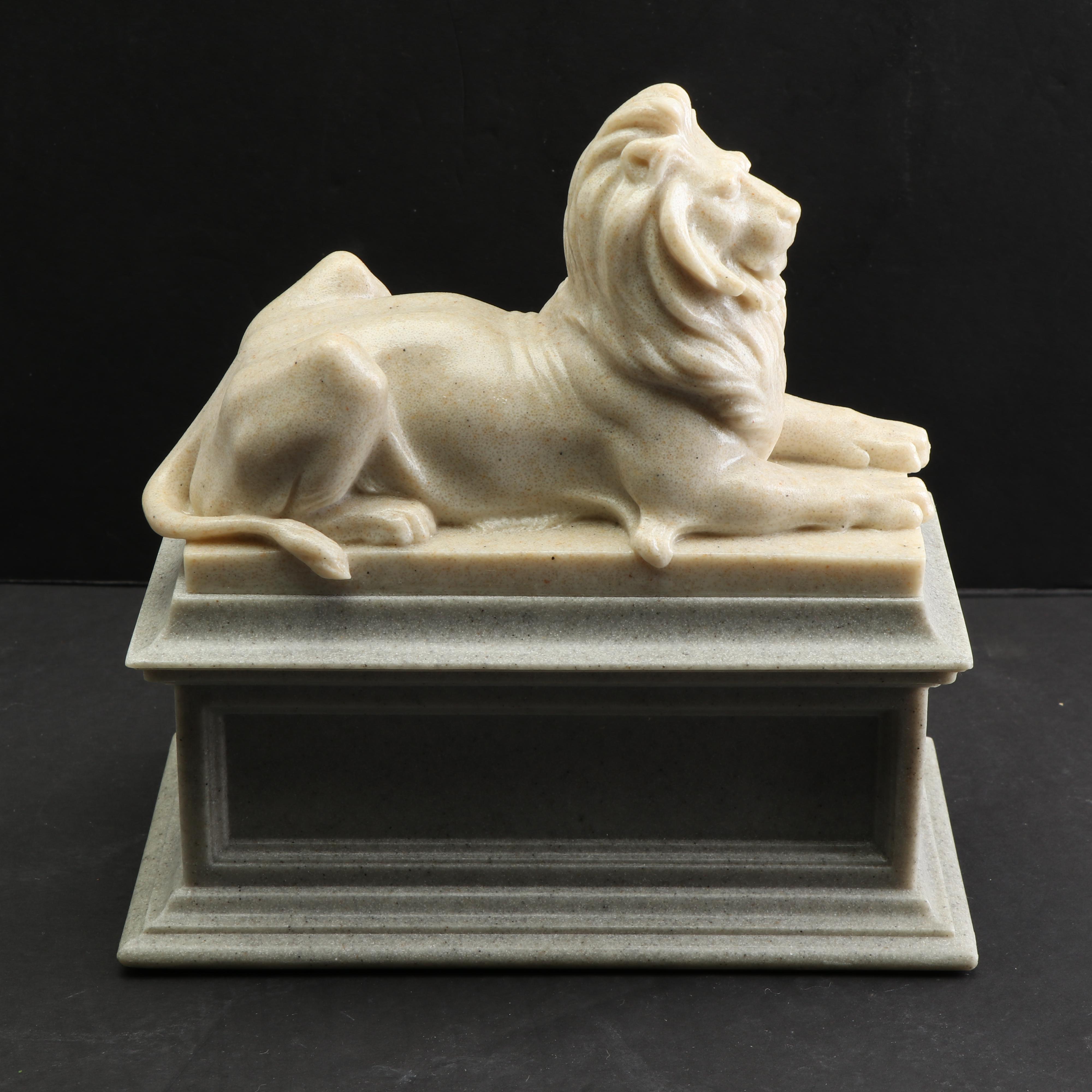 New York Public Library Lion Bookends