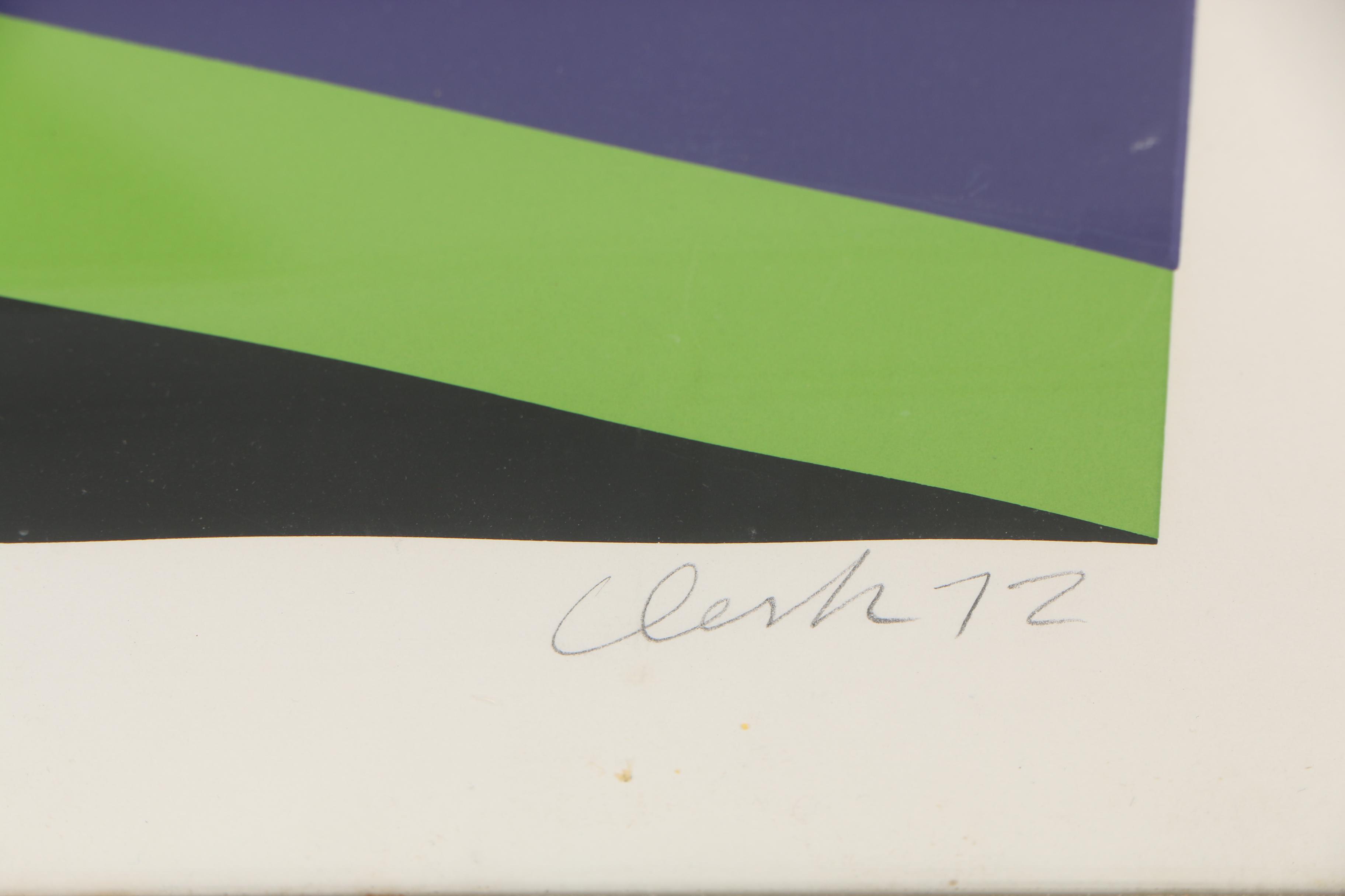 Pierre Clerk Serigraph