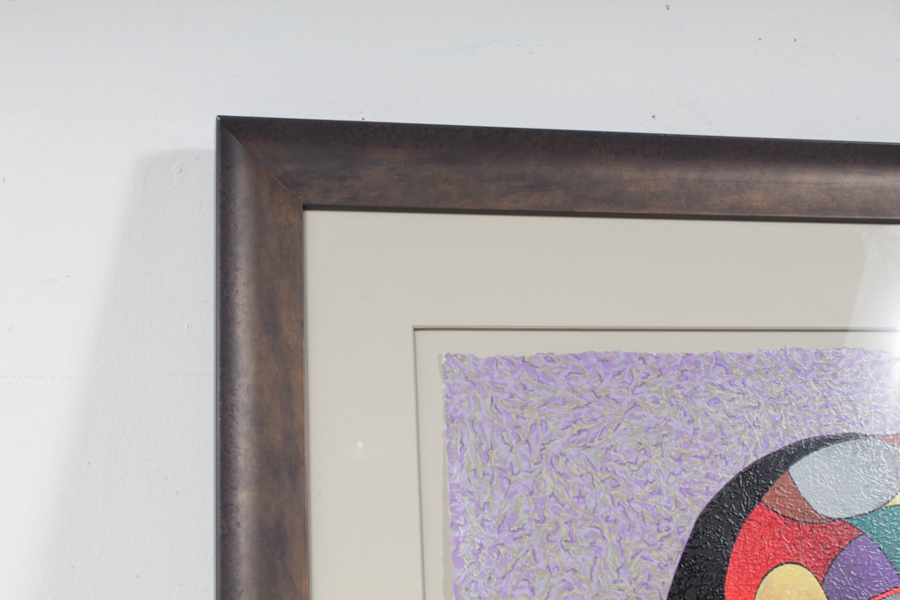 Anatole Krasnyansky "Running Jester" Artist Proof Serigraph