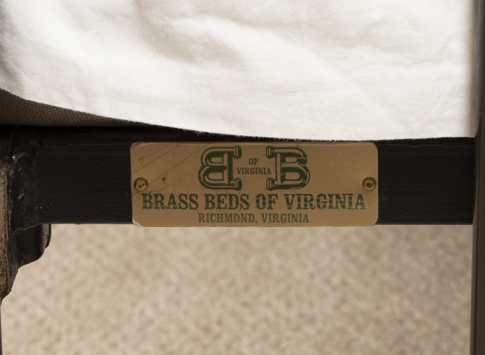 "Palatial" Iron and Metal Queen Size Canopy Bed by Brass Beds of Virginia, 21C