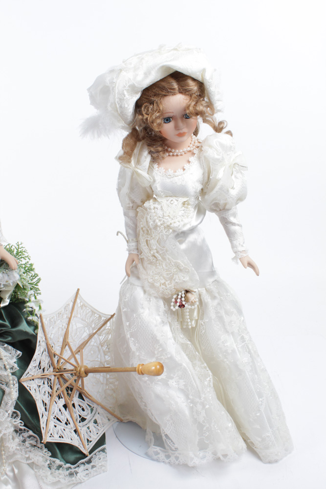 Vintage and Contemporary Dolls Featuring Madame Alexander and Barbie