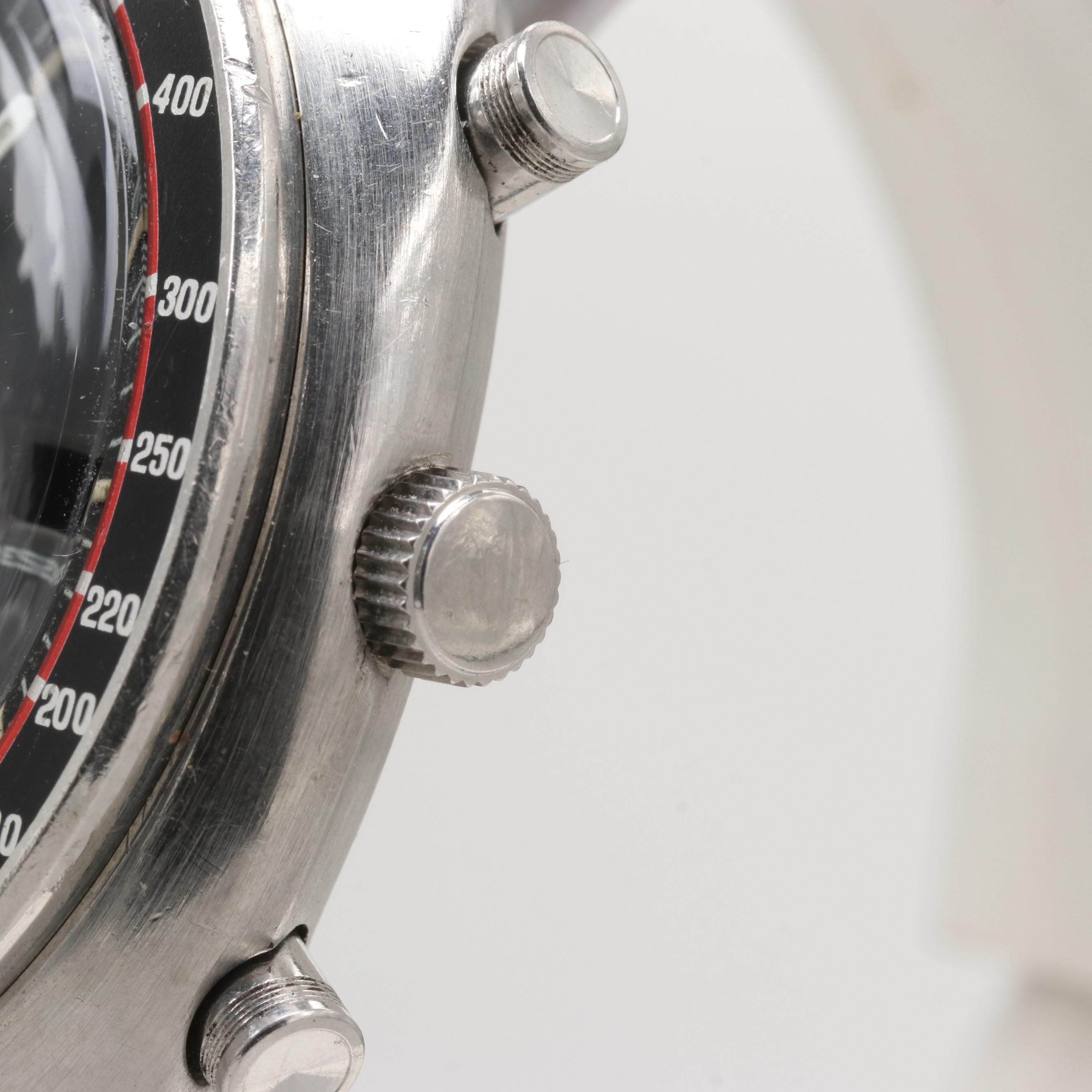 Vintage Seiko "UFO" Stainless Steel Automatic Chronograph Watch, Circa 1970