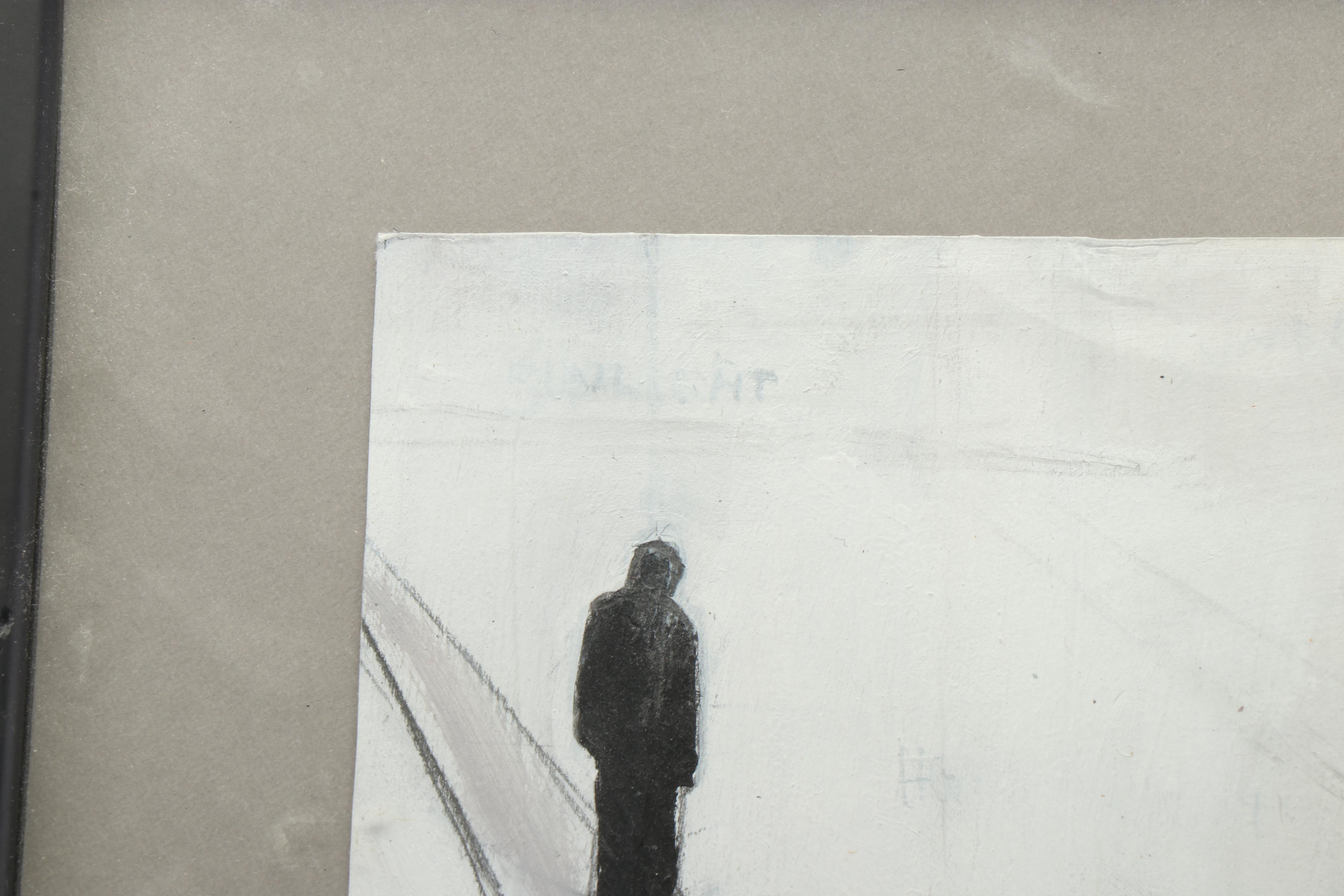 Heller Mixed Media Painting