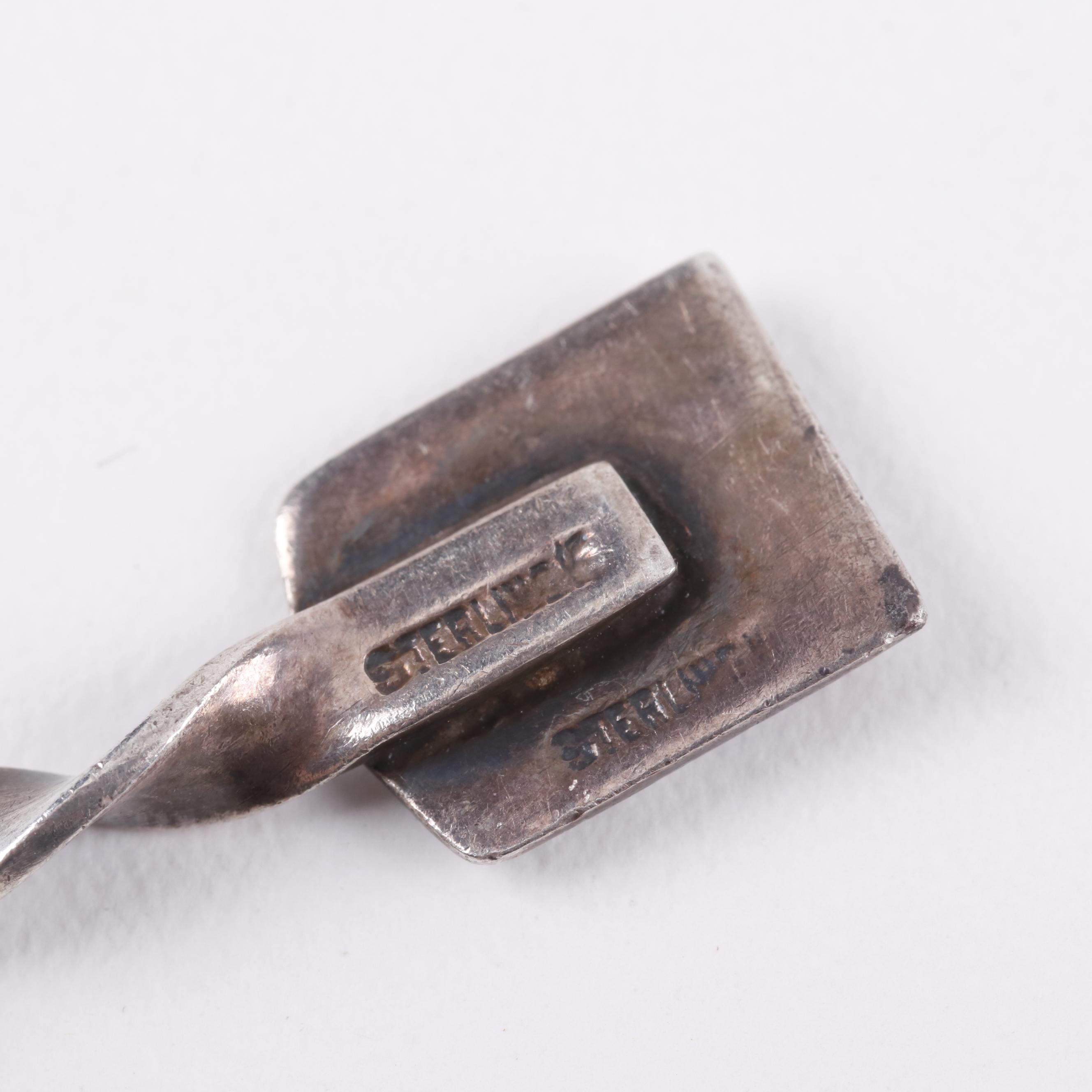 Sterling, 800 Silver, and Silver Plate Souvenir Spoons