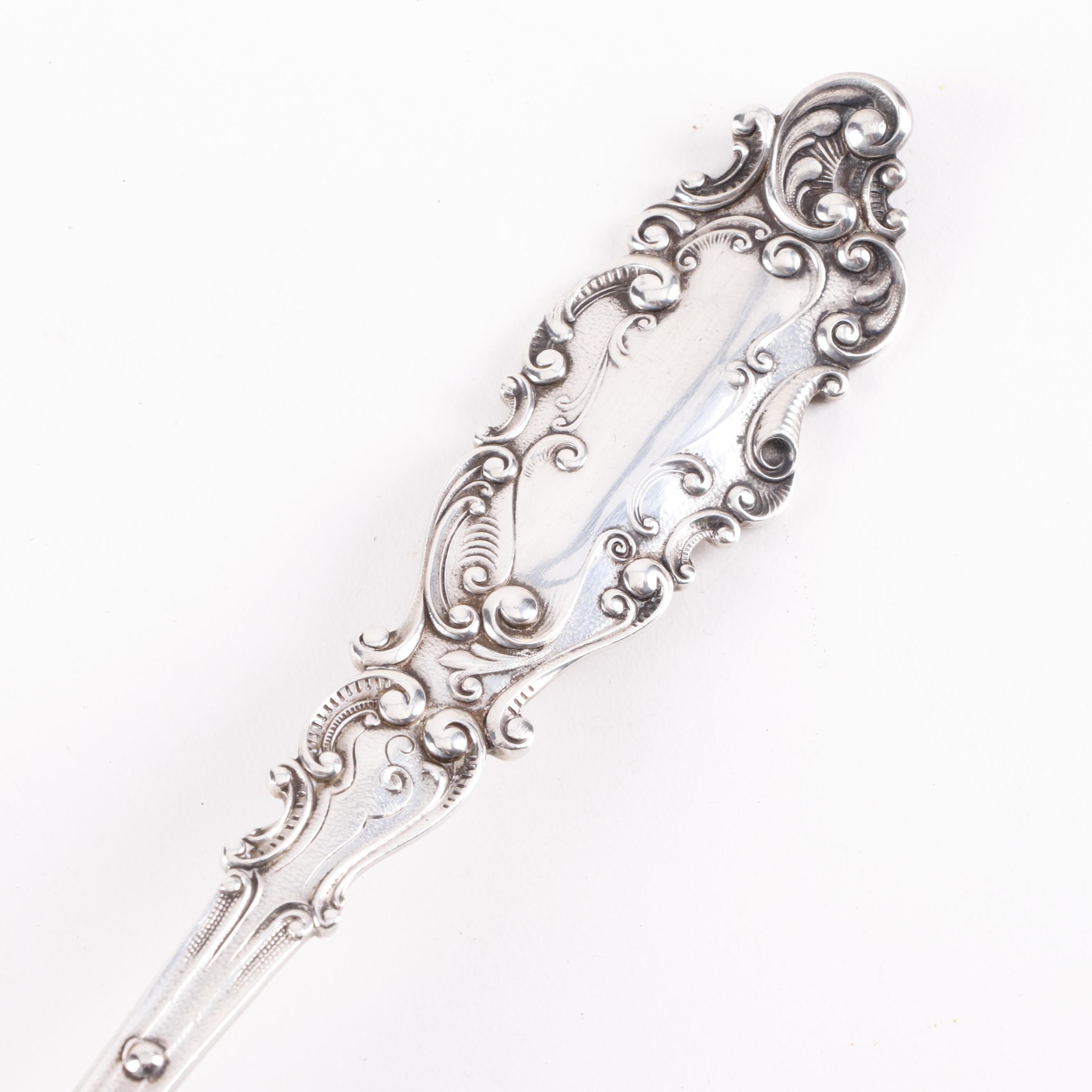 Gorham "Luxembourg" Sterling Silver Serving Spoon