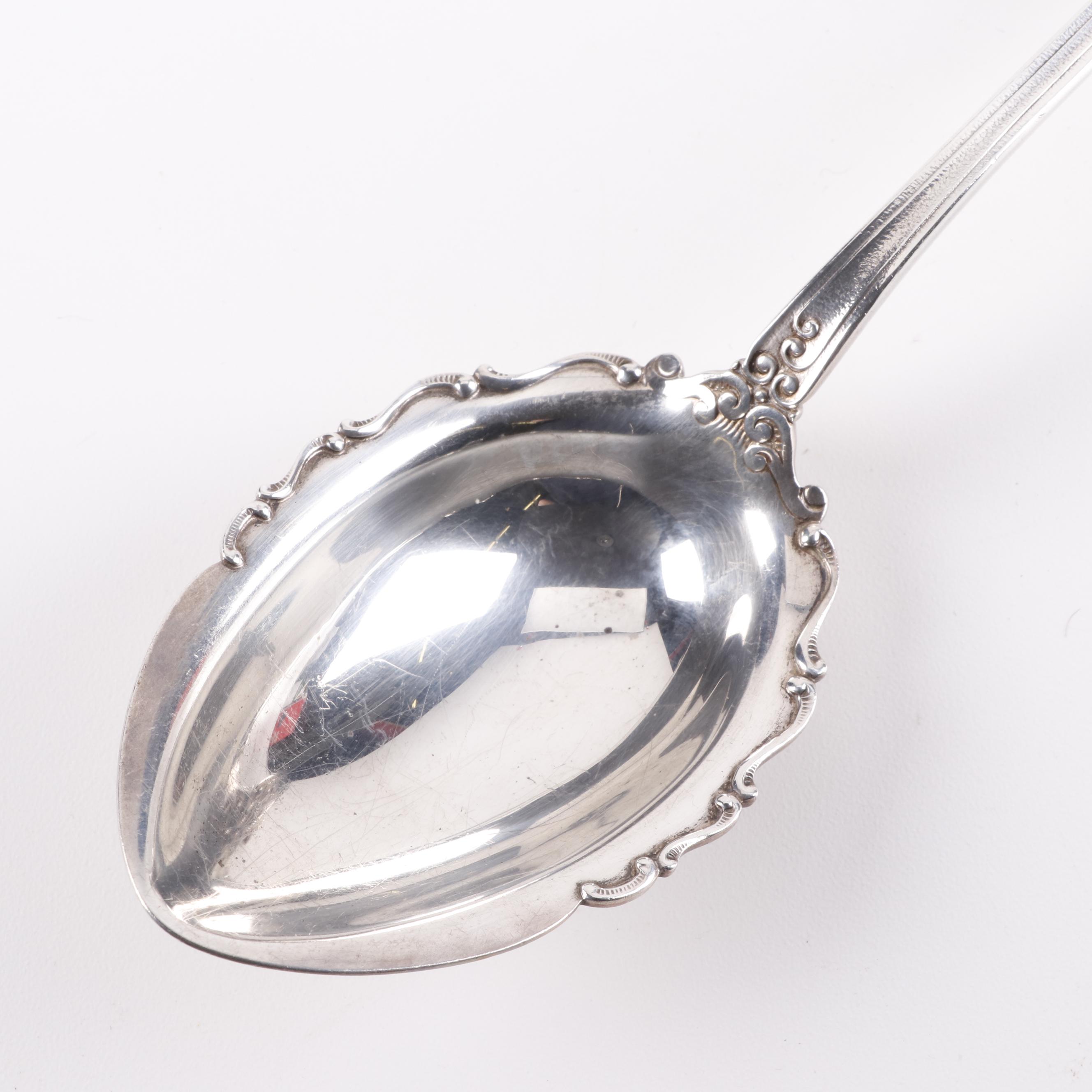 Gorham "Luxembourg" Sterling Silver Serving Spoon