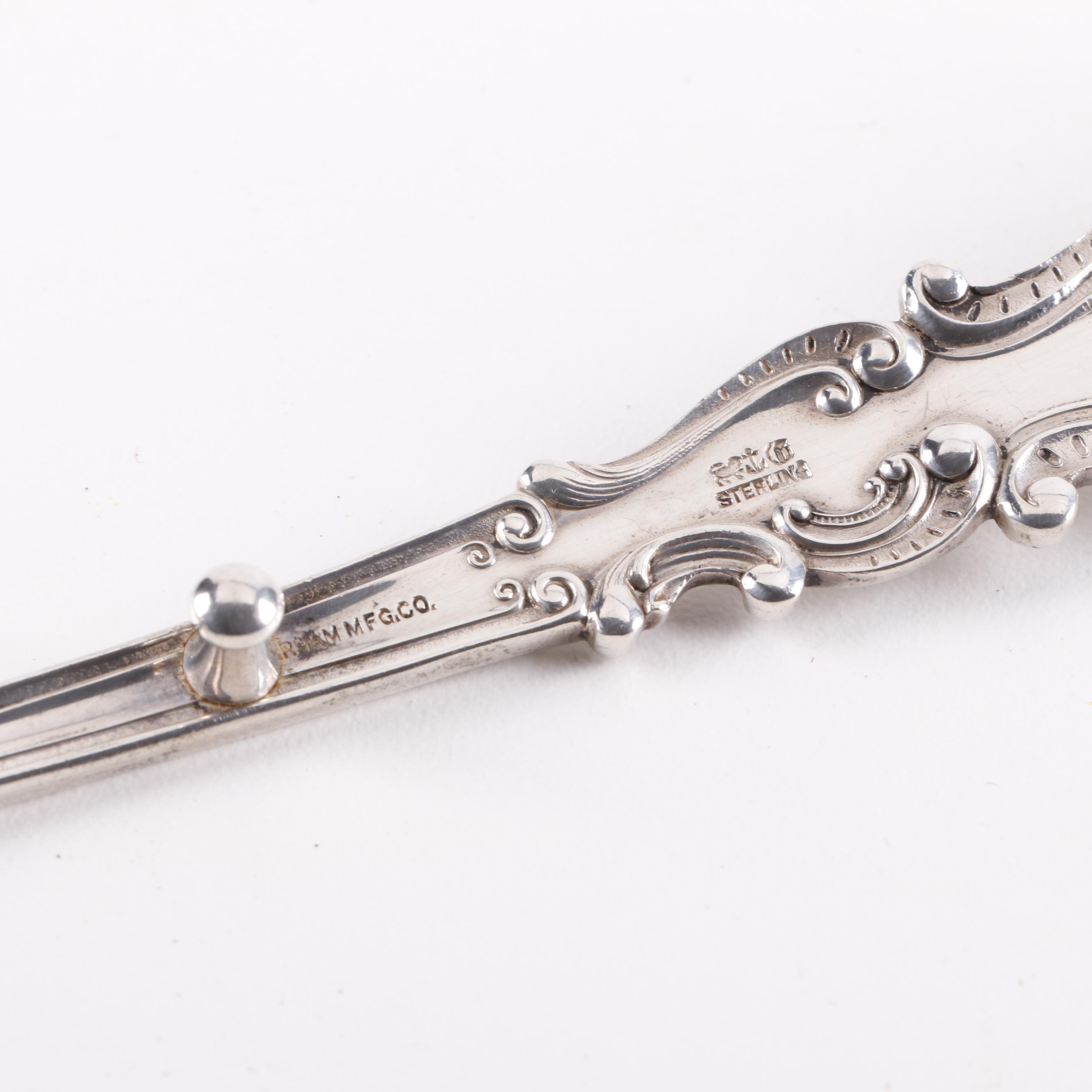 Gorham "Luxembourg" Sterling Silver Serving Spoon