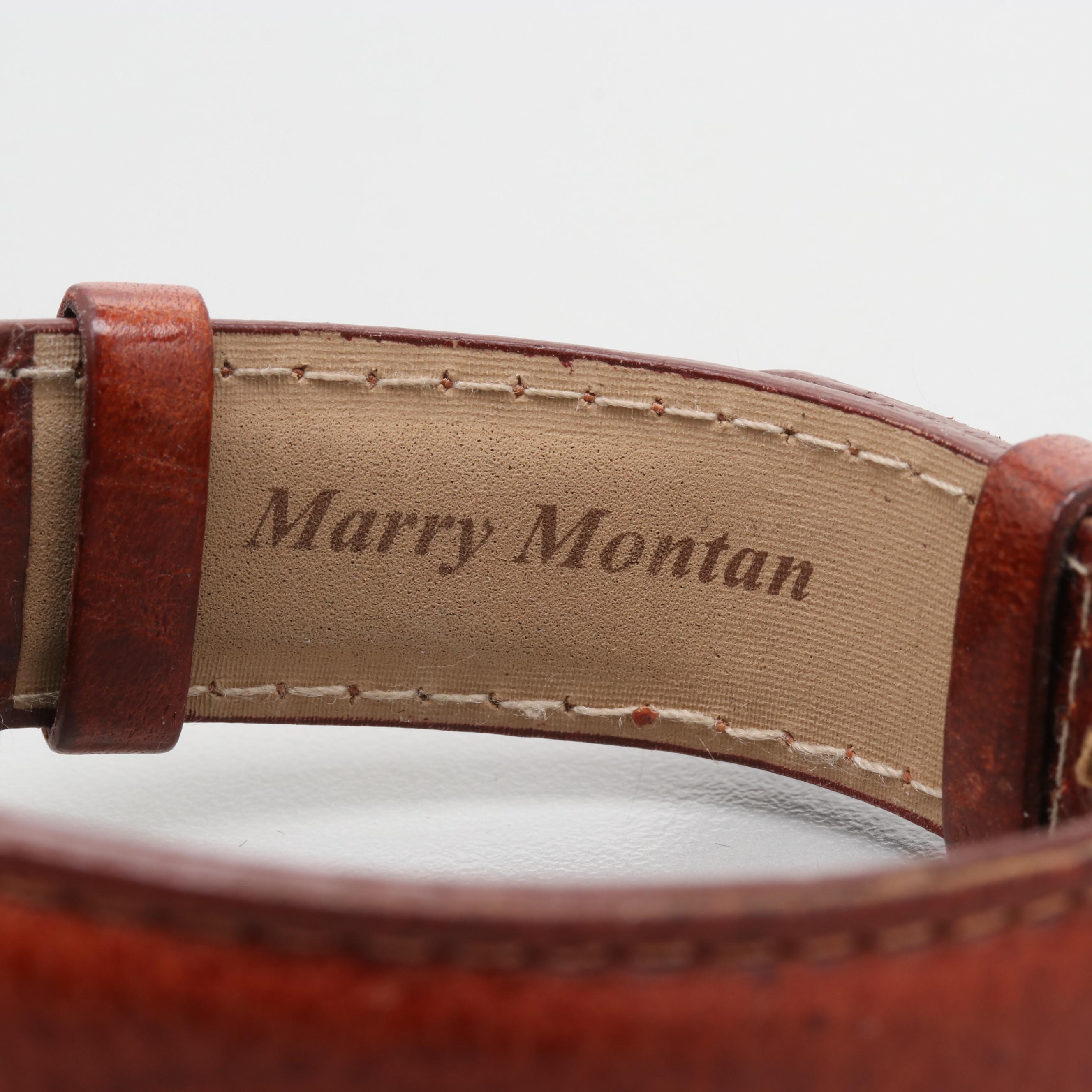 Vintage Vantage Stainless Steel Automatic Watch With Day and Date