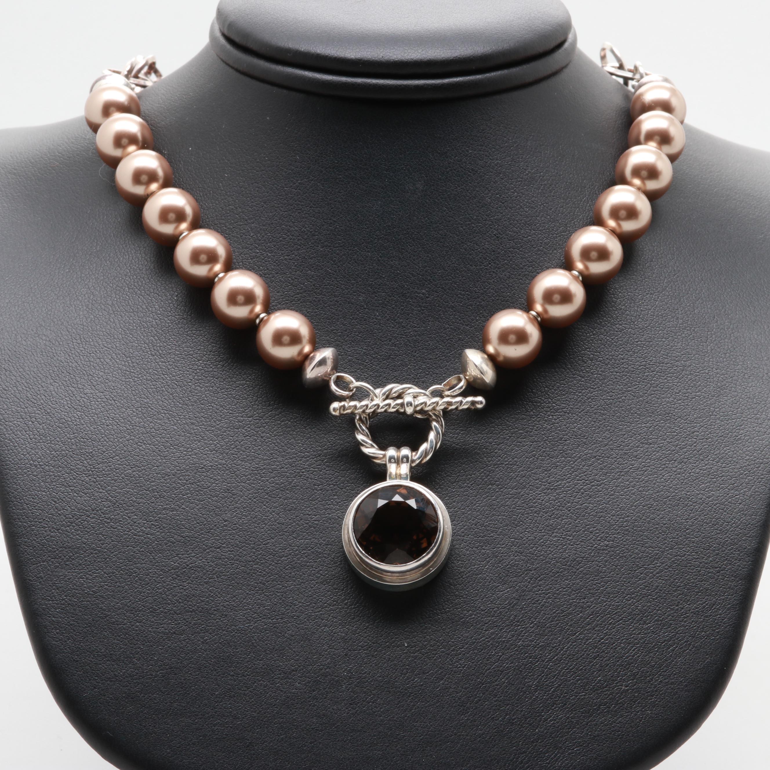 Sterling Silver Jewelry Including Rutilated Quartz and Echo of the Dreamer