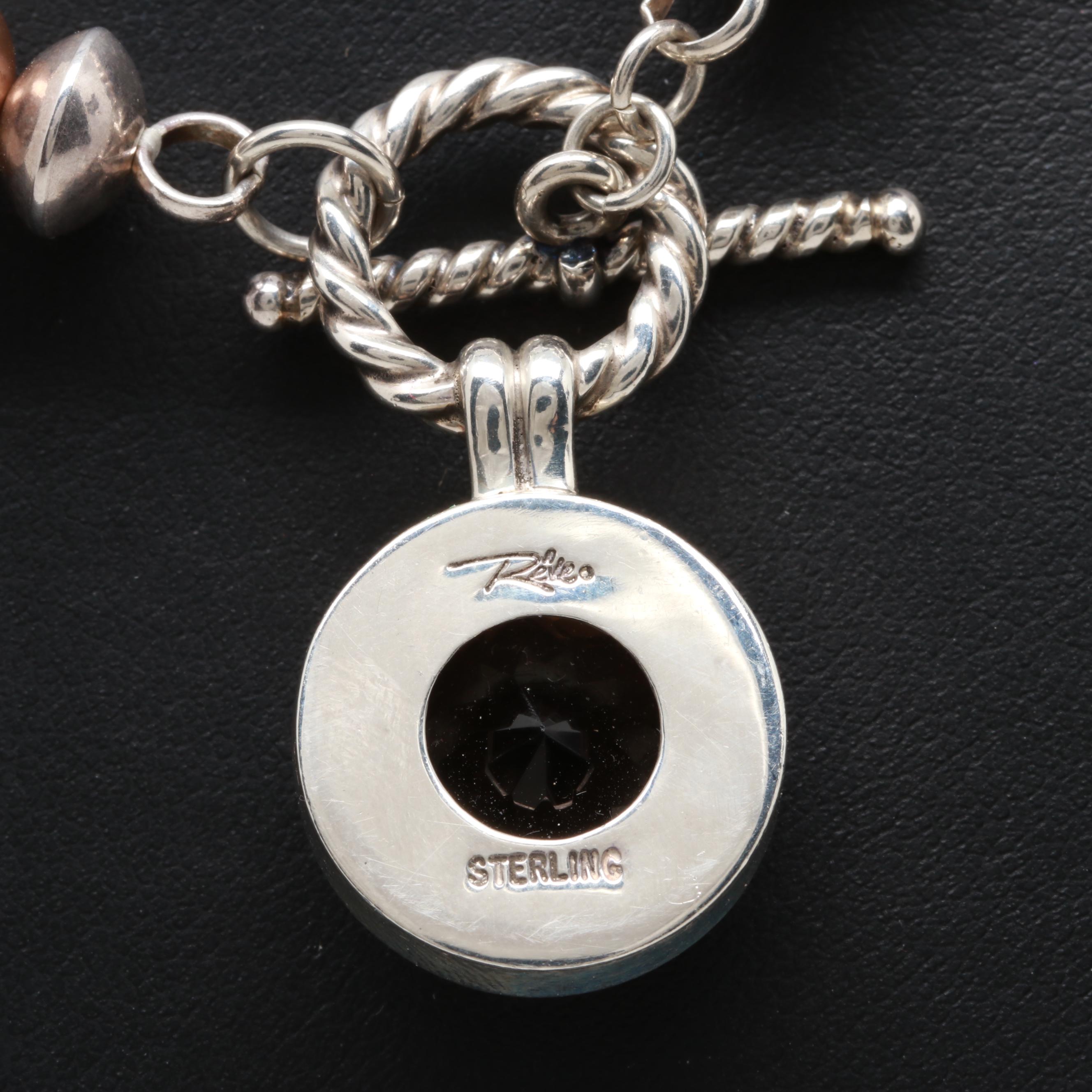 Sterling Silver Jewelry Including Rutilated Quartz and Echo of the Dreamer