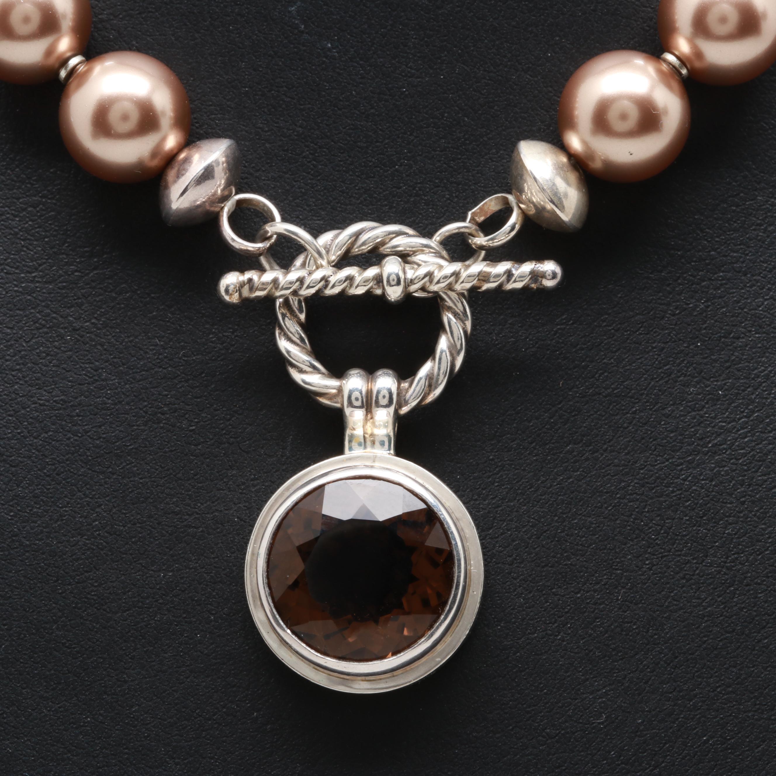 Sterling Silver Jewelry Including Rutilated Quartz and Echo of the Dreamer