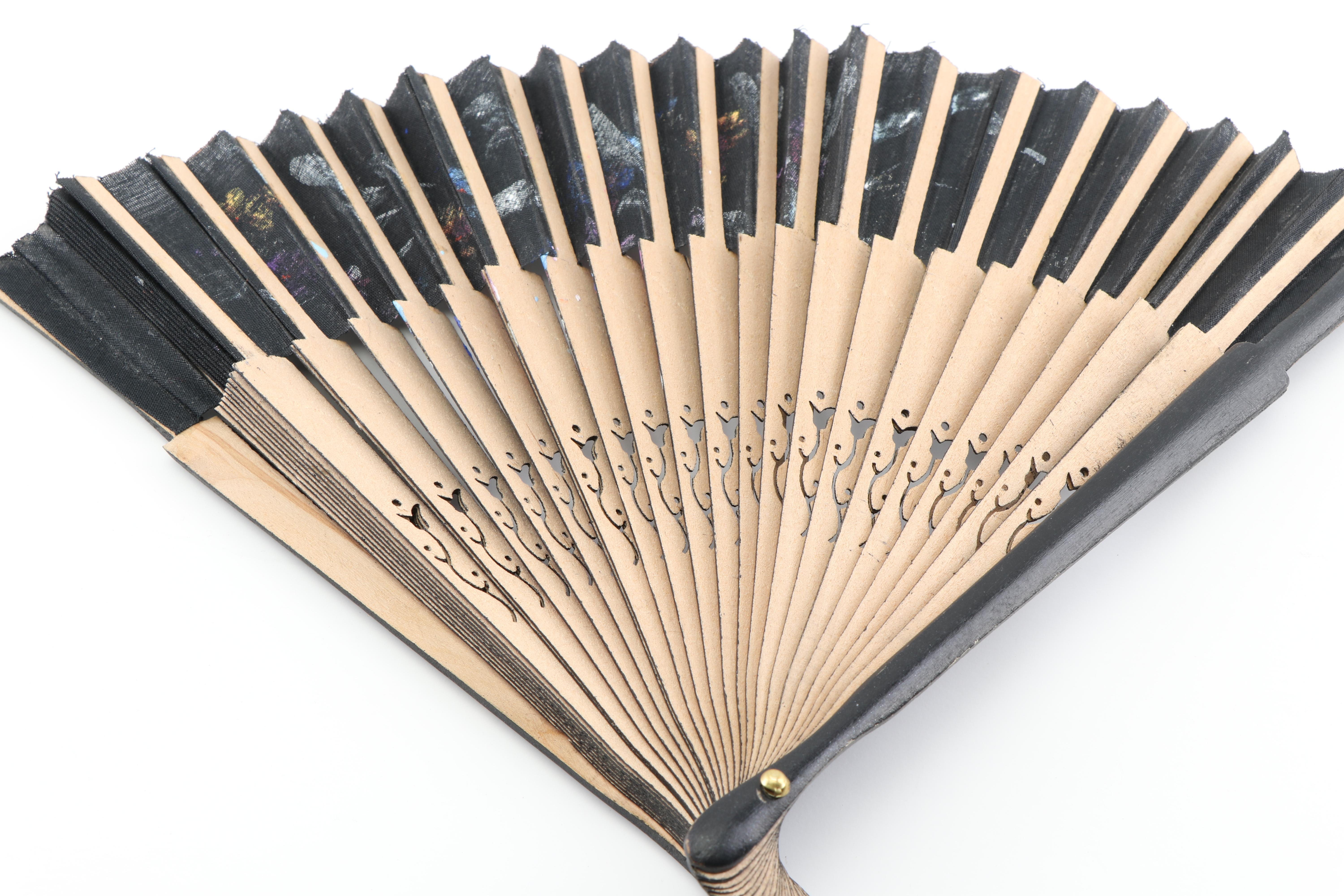 Hand Painted Folding Fans