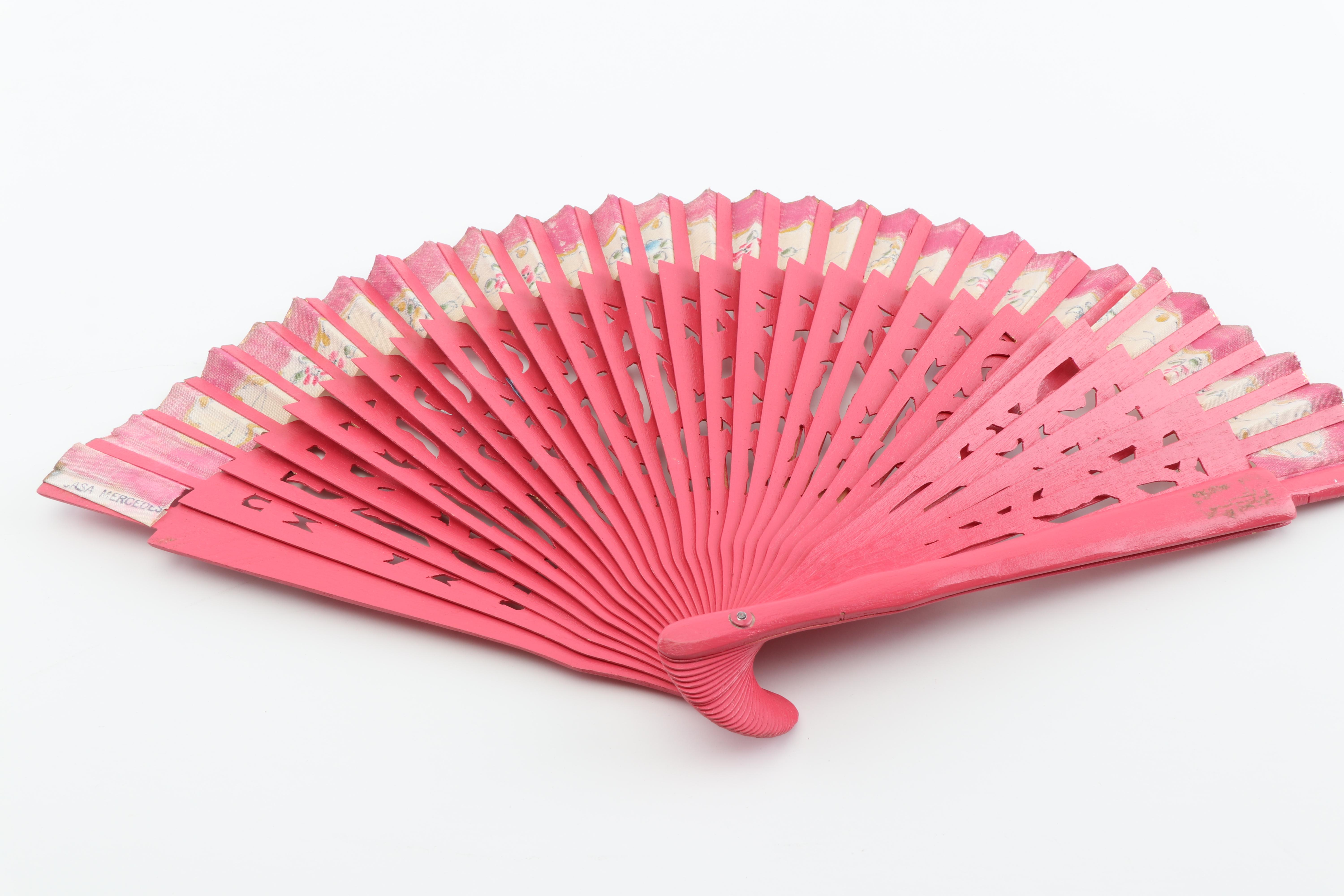 Hand Painted Folding Fans