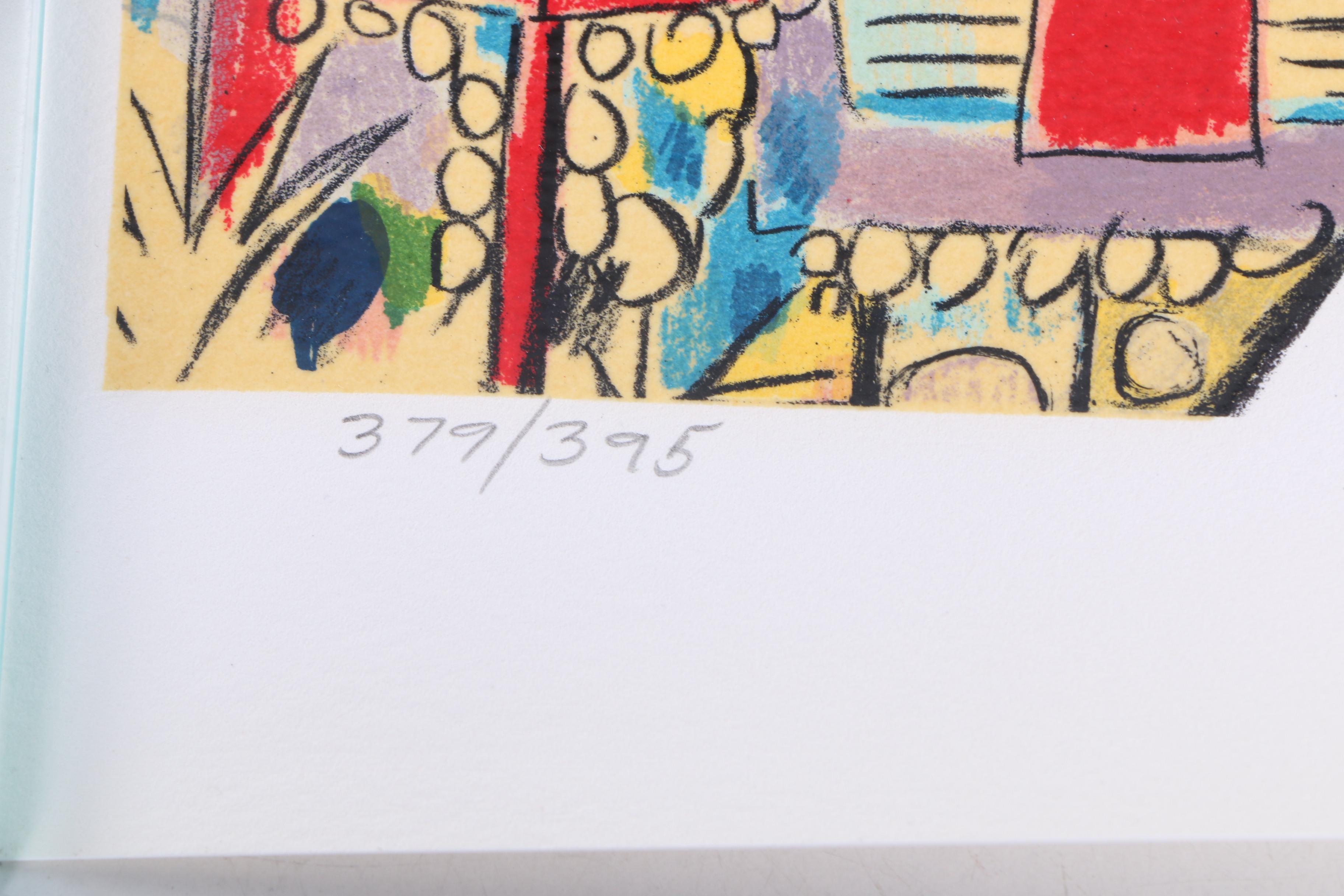 Roy Besser Serigraph "Las Vegas"