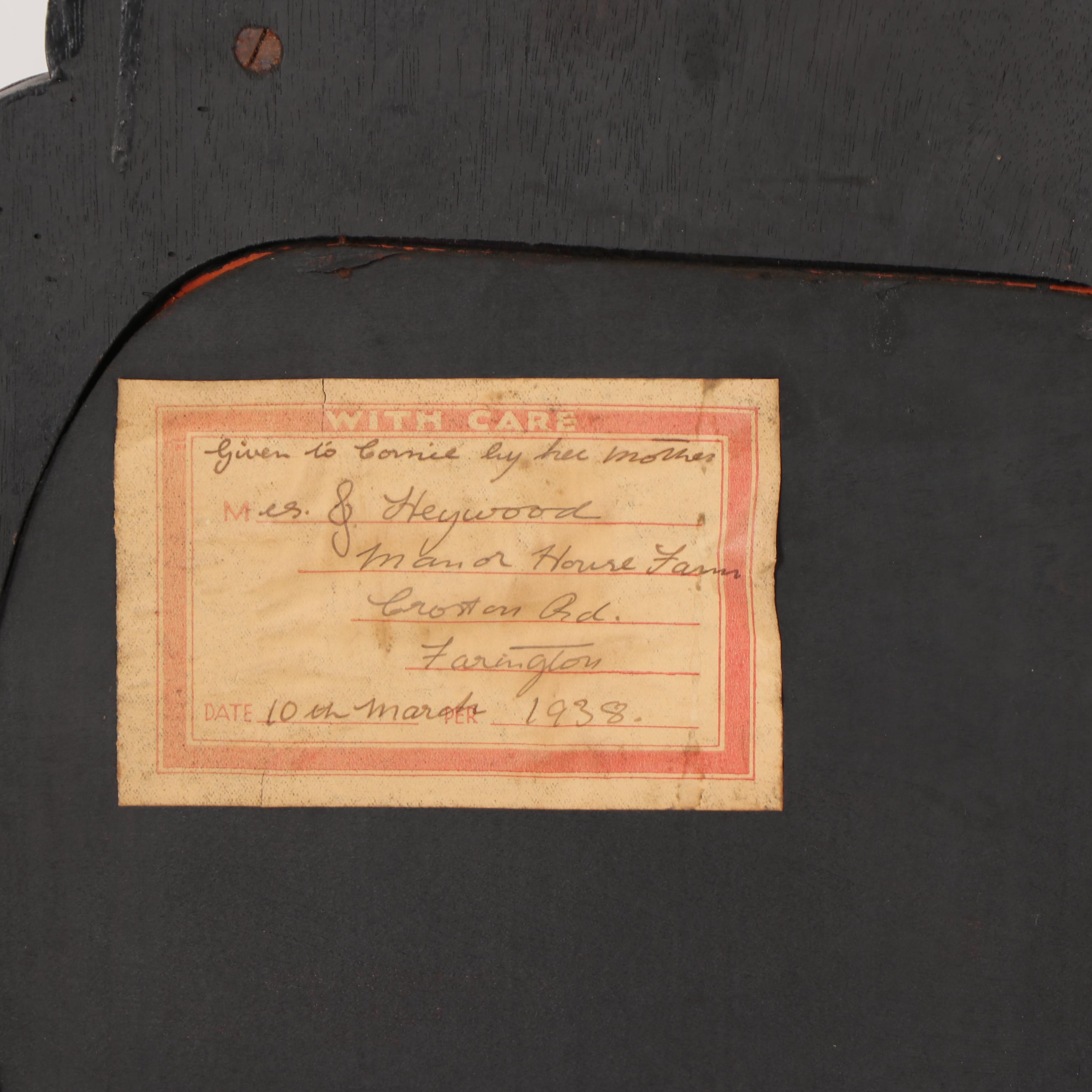 Mahogany Buffet with Mirrored Back, 19th/ 20th Century