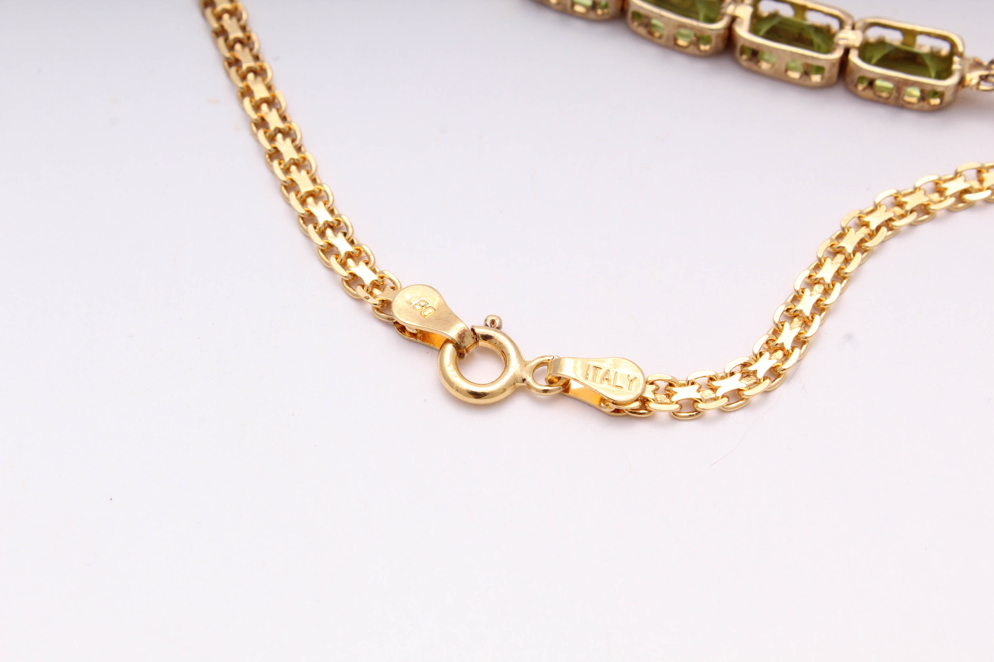 Sterling Silver Bracelets with Sapphire, Garnet, Diamond, and Cubic Zirconia