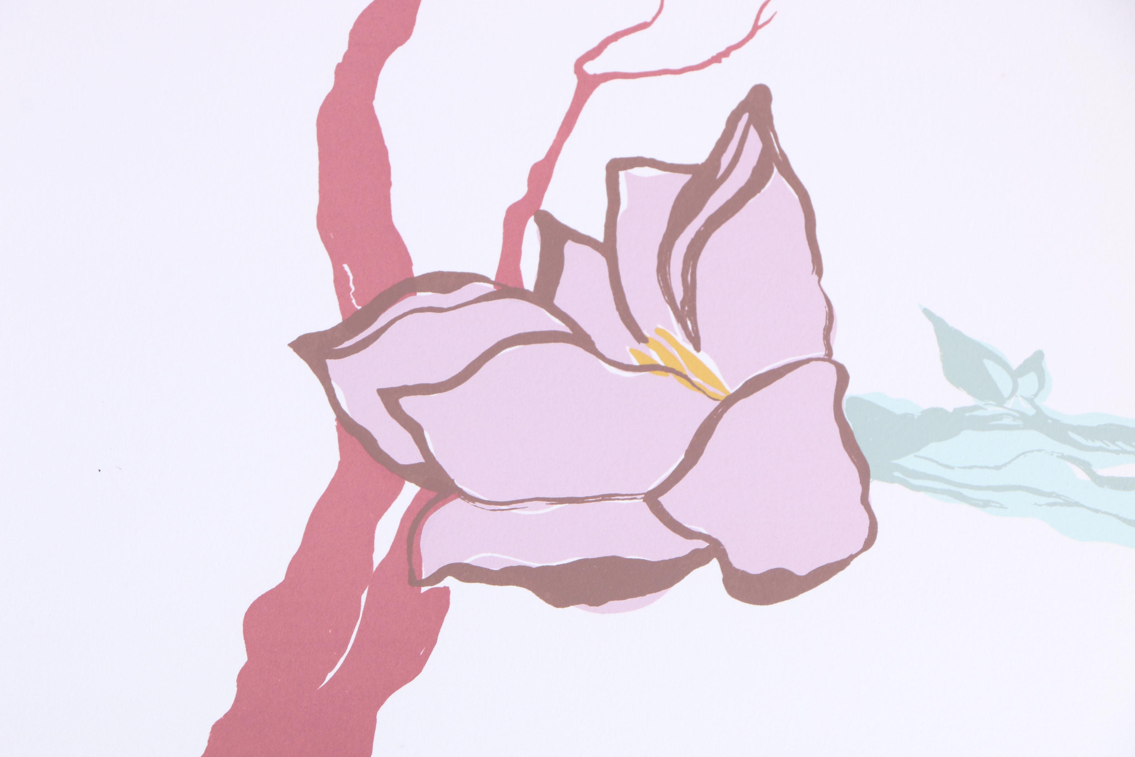 Patricia Hagstom Serigraphs "Magnolia Blossoms" Series